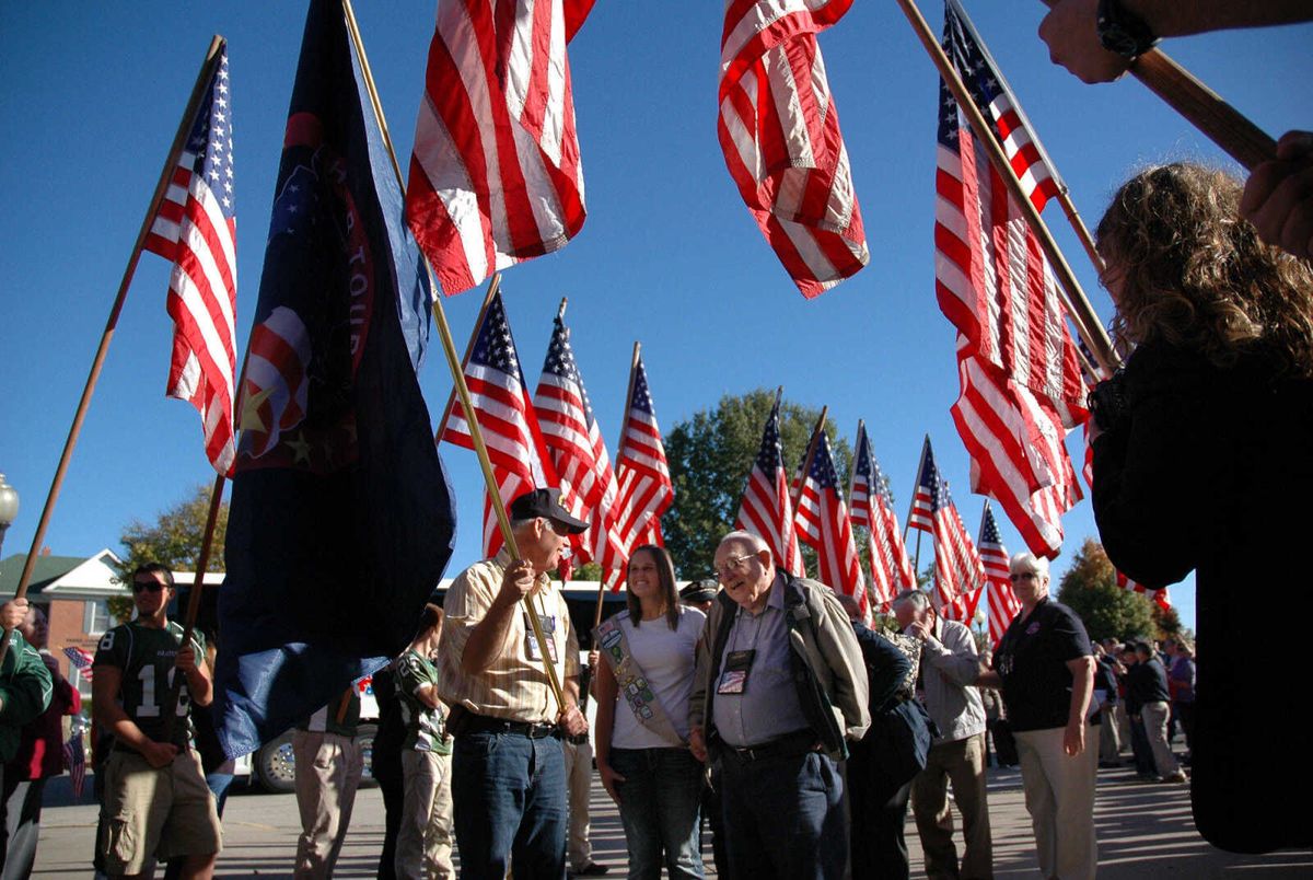 Local World War II veterans receive Honor Tour send-off