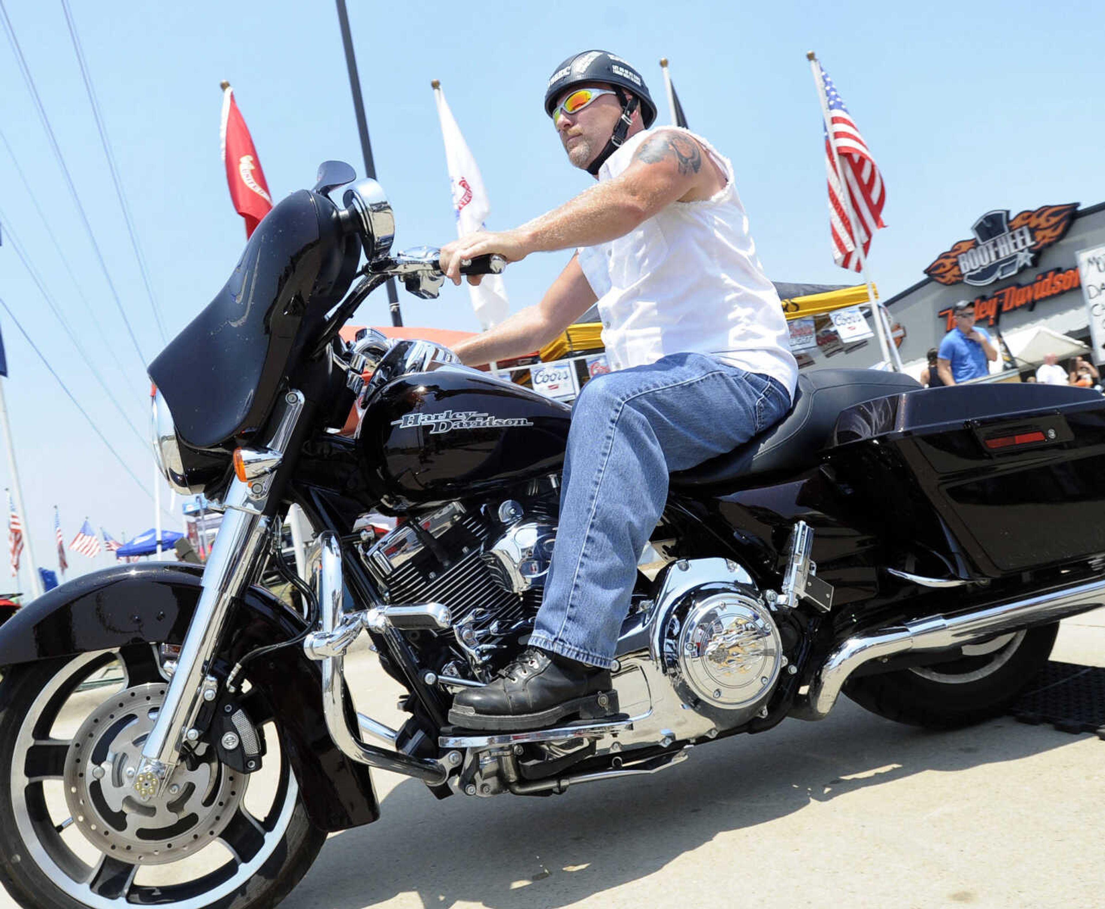 The Bootheel Veterans Heritage Ride begins.