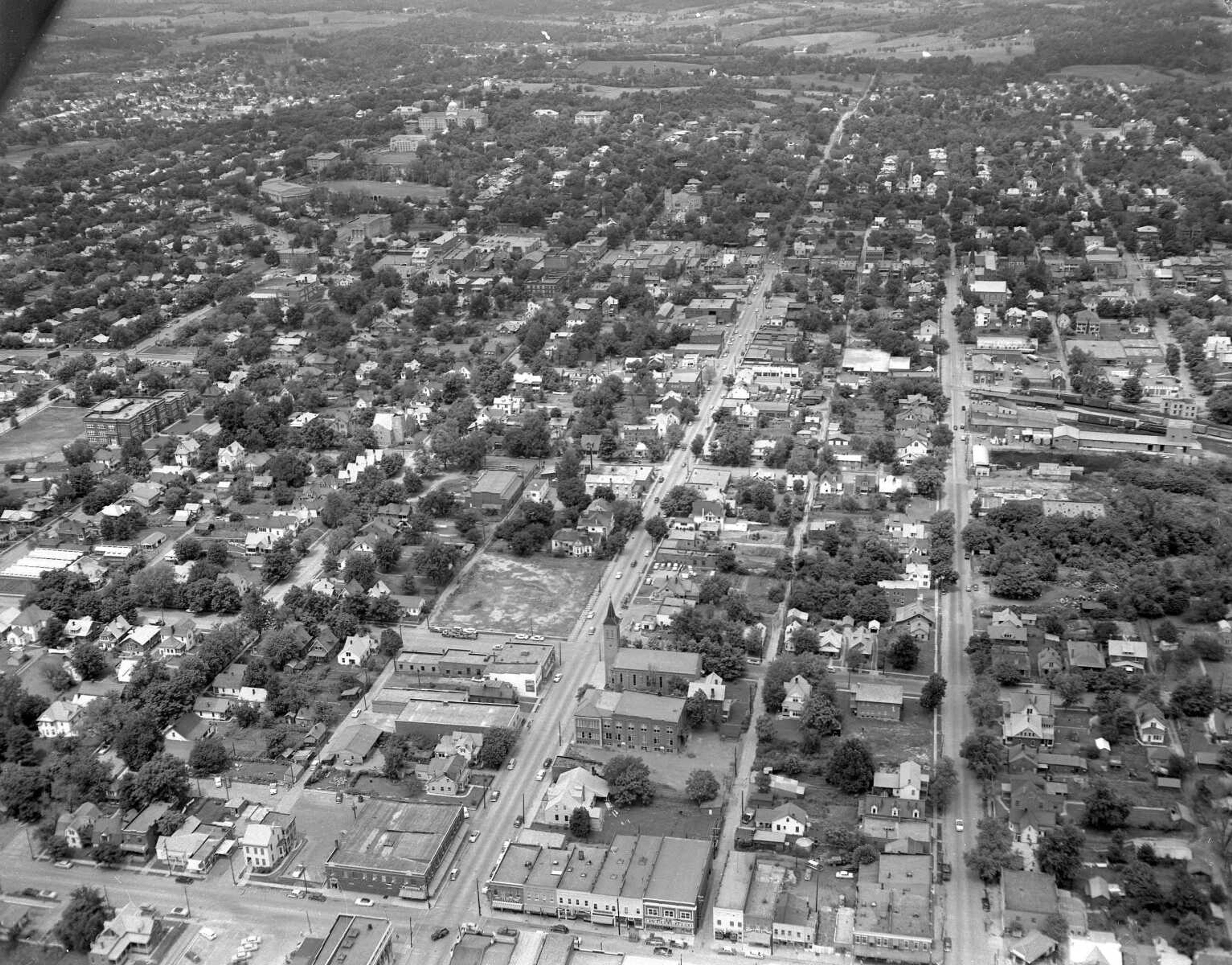 Sprigg Street looking north from Good Hope Street.