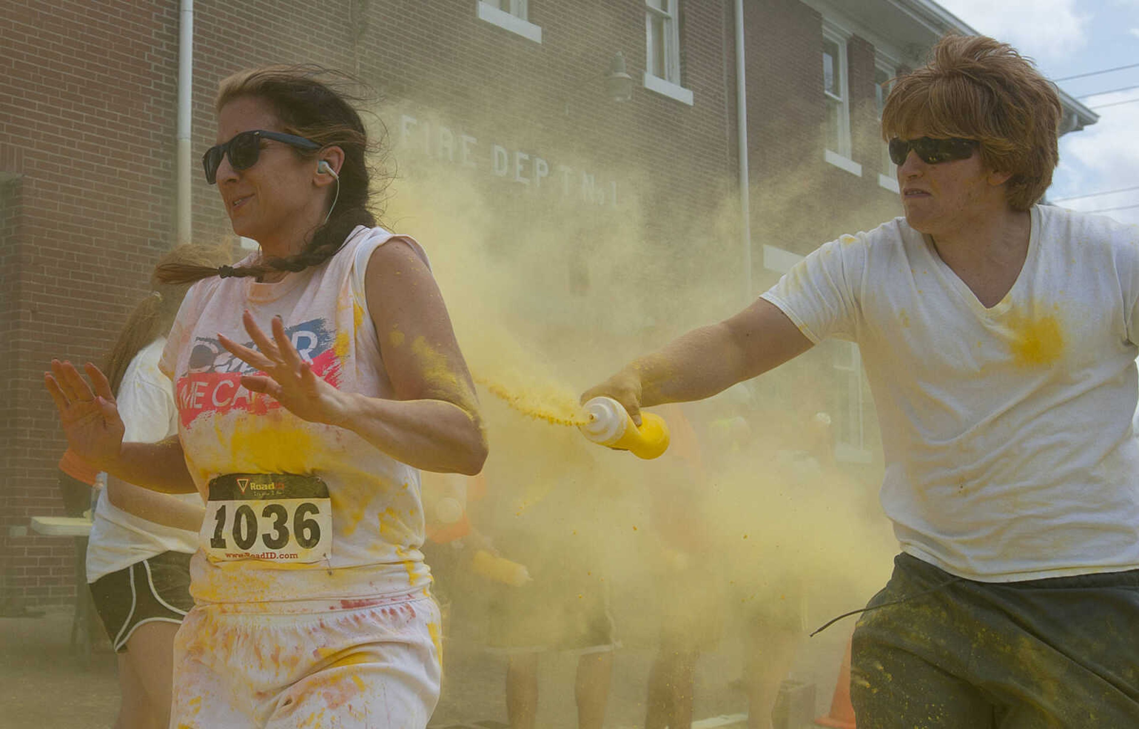 ADAM VOGLER ~ avogler@semissourian.com
The Color Me Cape 5k Saturday, April 12, in Cape Girardeau.