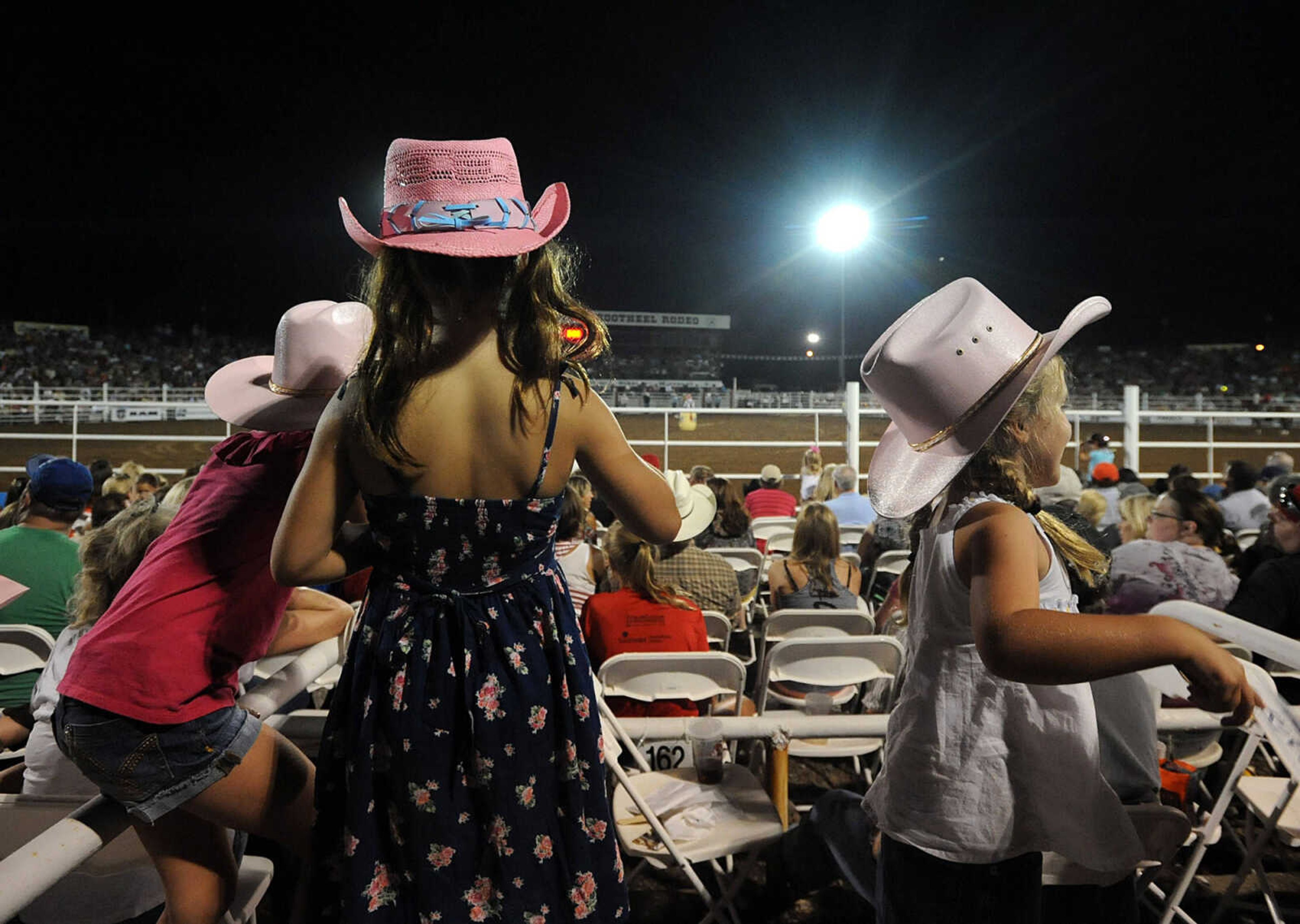 LAURA SIMON ~ lsimon@semissourian.com
The Jaycee Bootheel Rodeo Wednesday night, Aug. 8, 2012 in Sikeston, Mo.