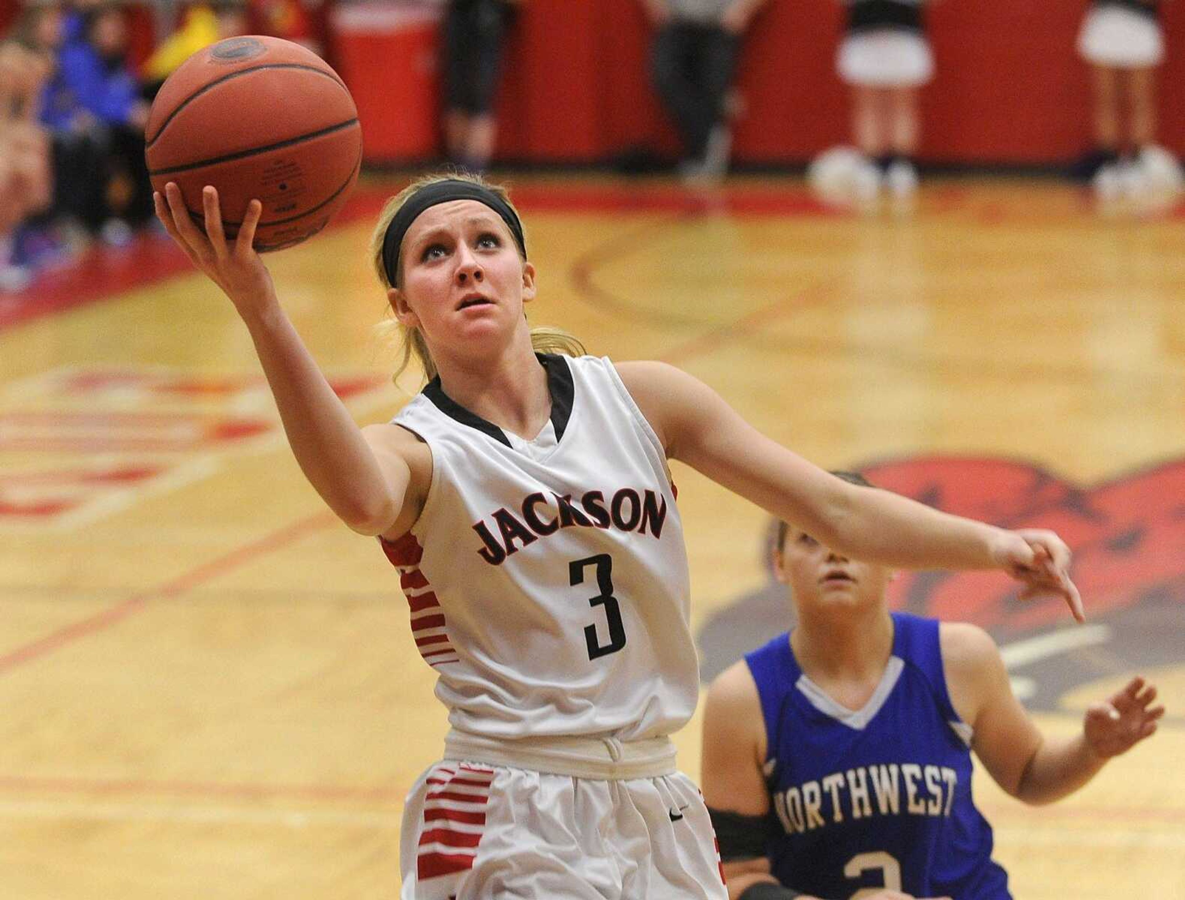 Jackson's Cassidi Tomsu, who led the Indians in scoring last season, is one of four seniors on this year's squad. (Southeast Missourian file)