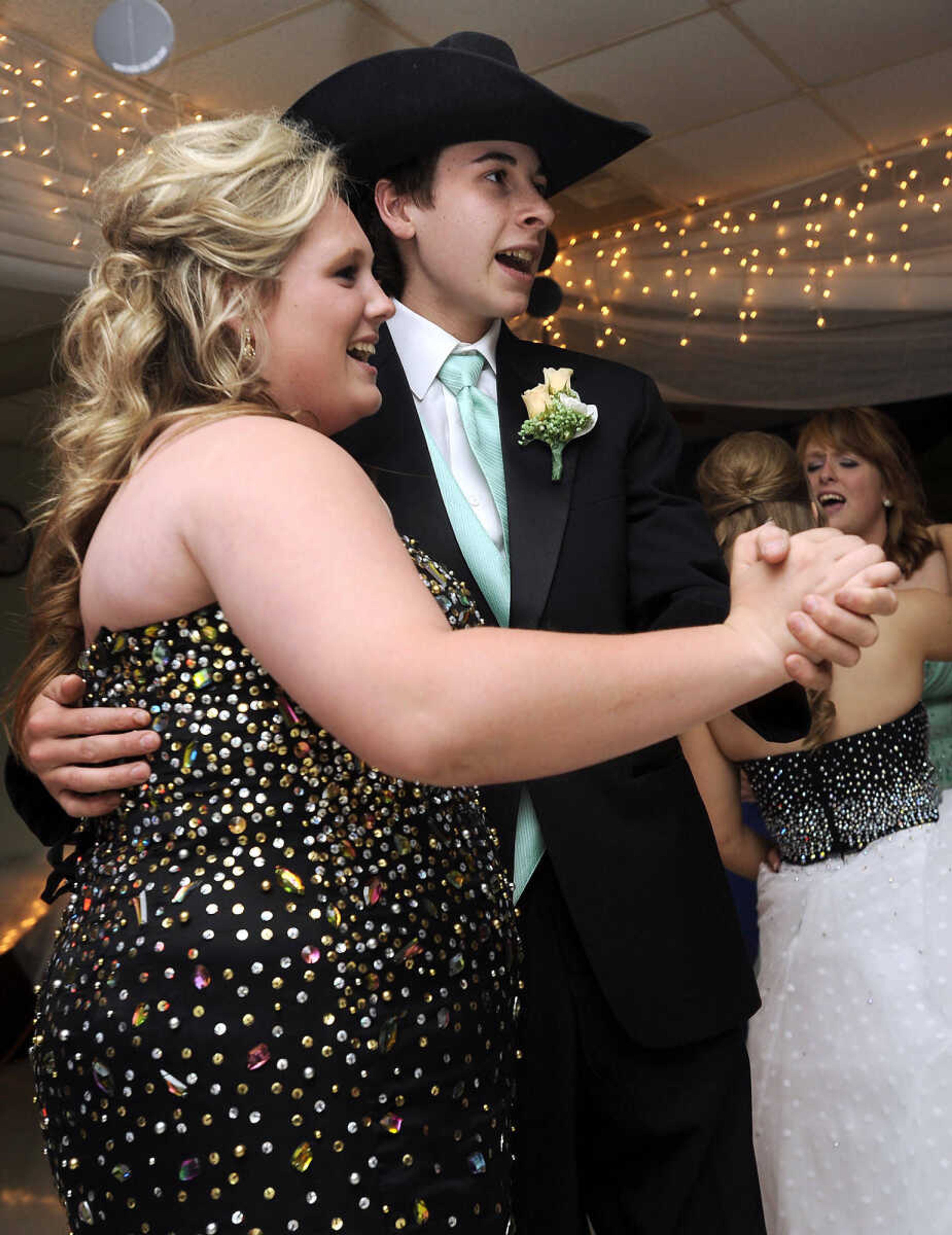 The Meadow Heights High School prom, "Sparkle and Shine," Saturday, May 2, 2015 at the Jackson Elks Lodge.