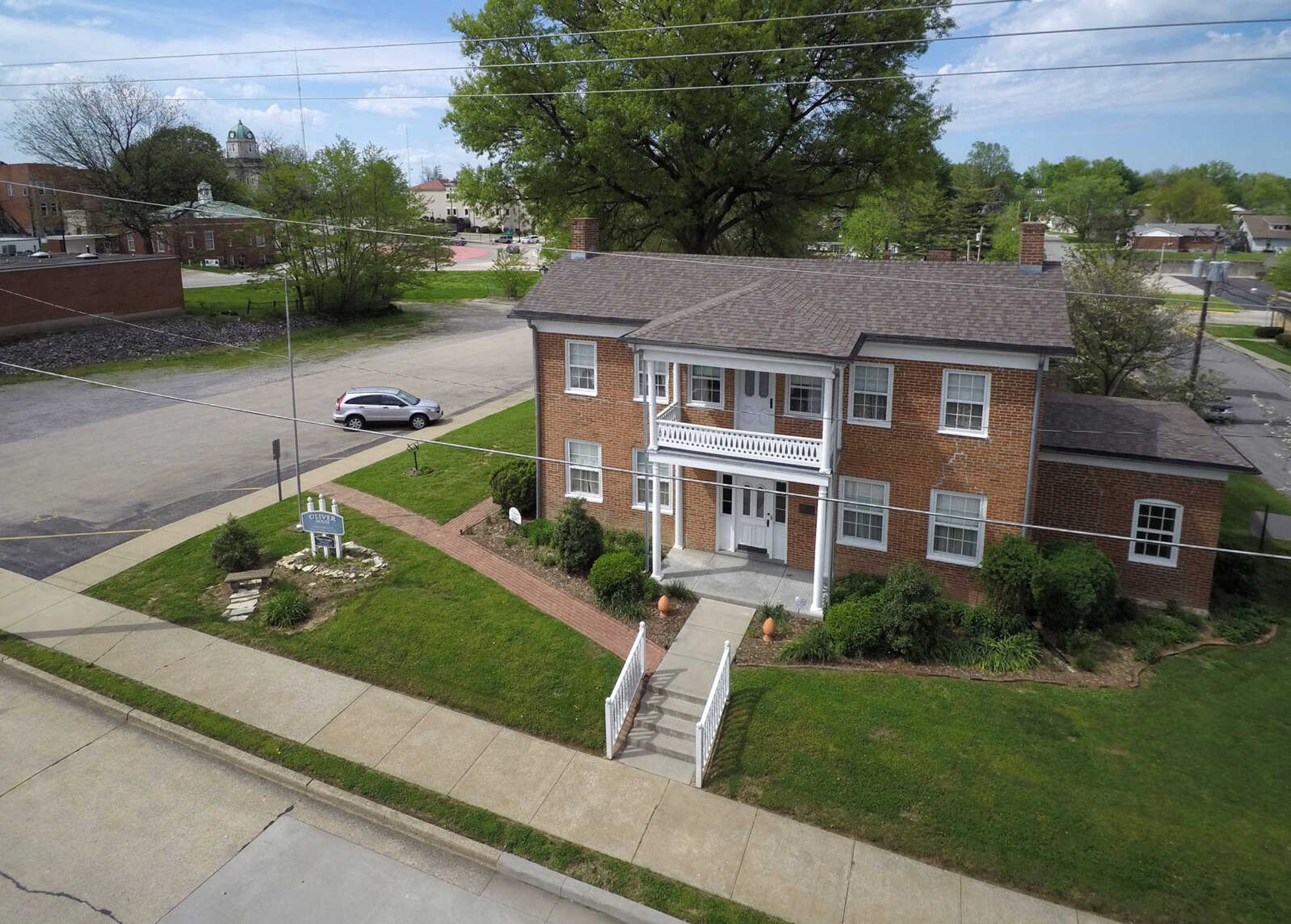 FRED LYNCH ~ flynch@semissourian.com
The Oliver House is seen in this drone view May 6, 2018 in Jackson.