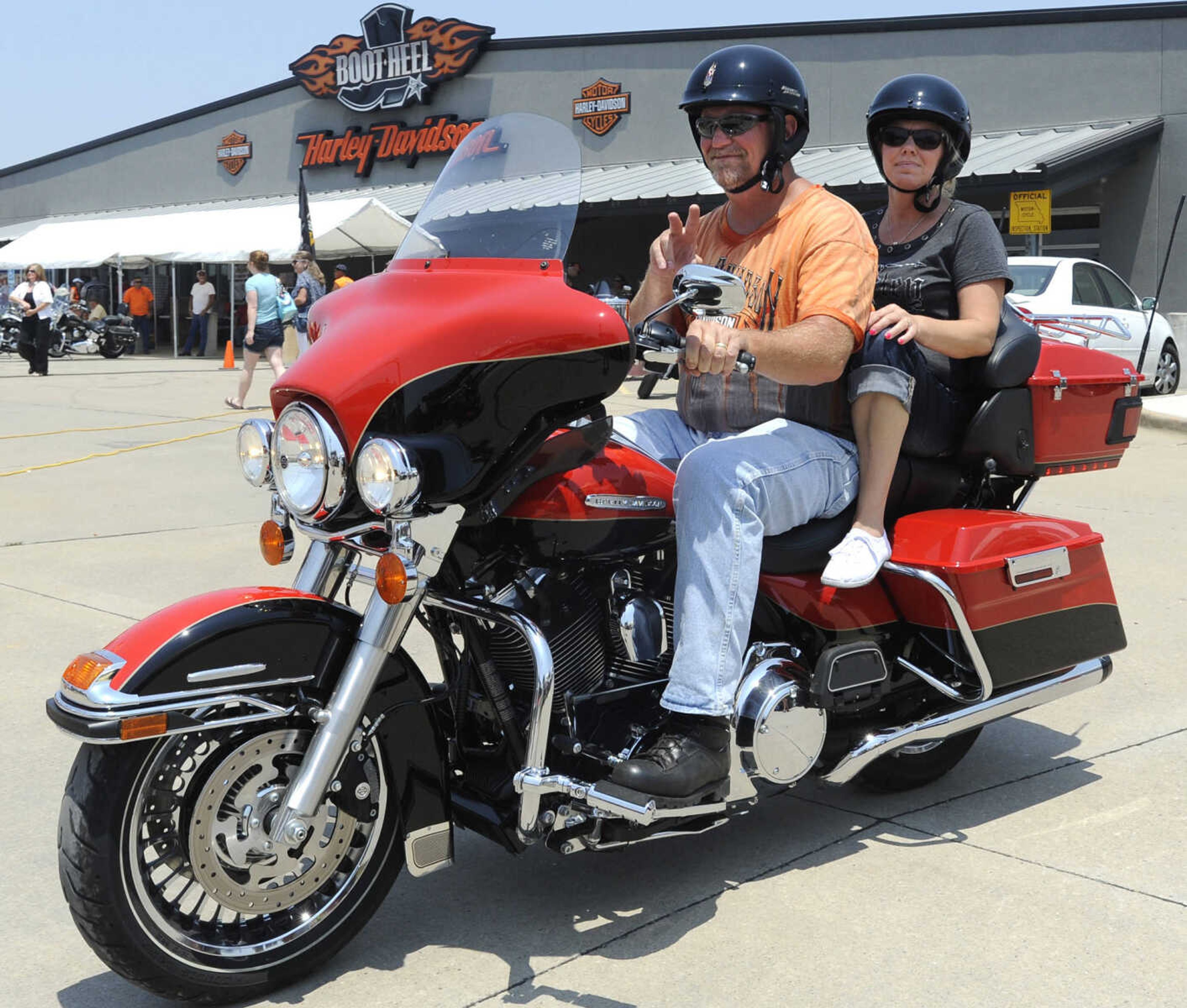 The Bootheel Veterans Heritage Ride begins.