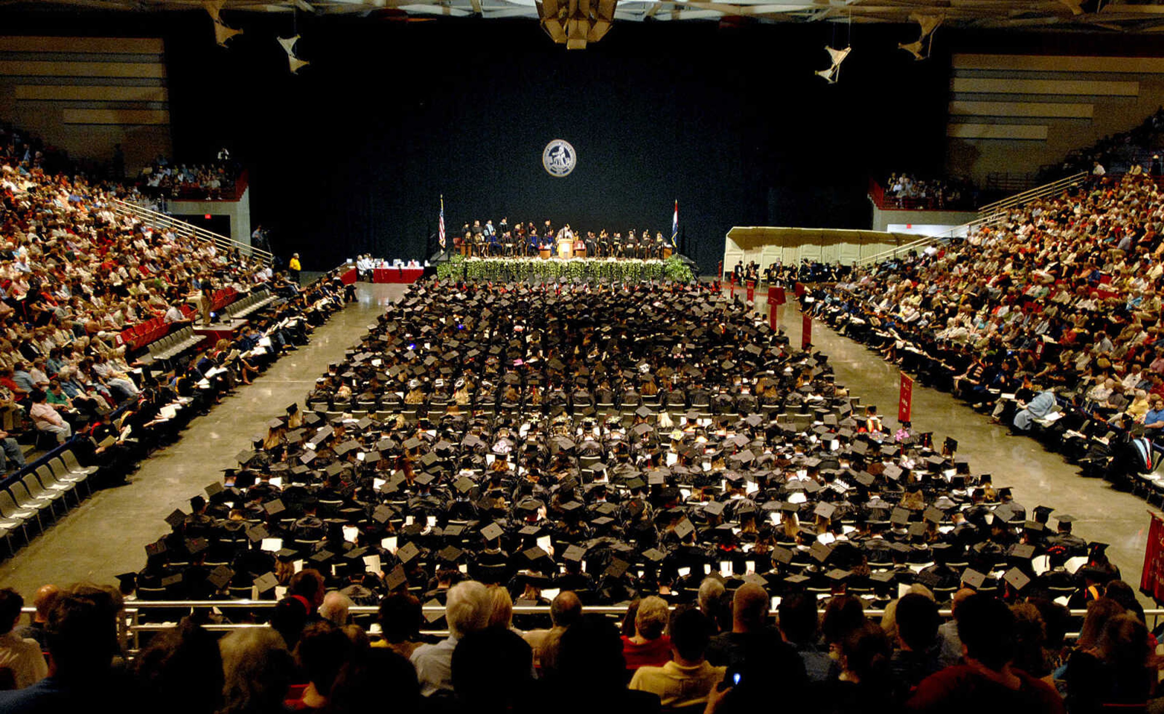 ELIZABETH DODD ~ edodd@semissourian.com
There were 1,032 graduates at the Southeast Missouri State University Commencement Service Saturday at the Show Me Center.