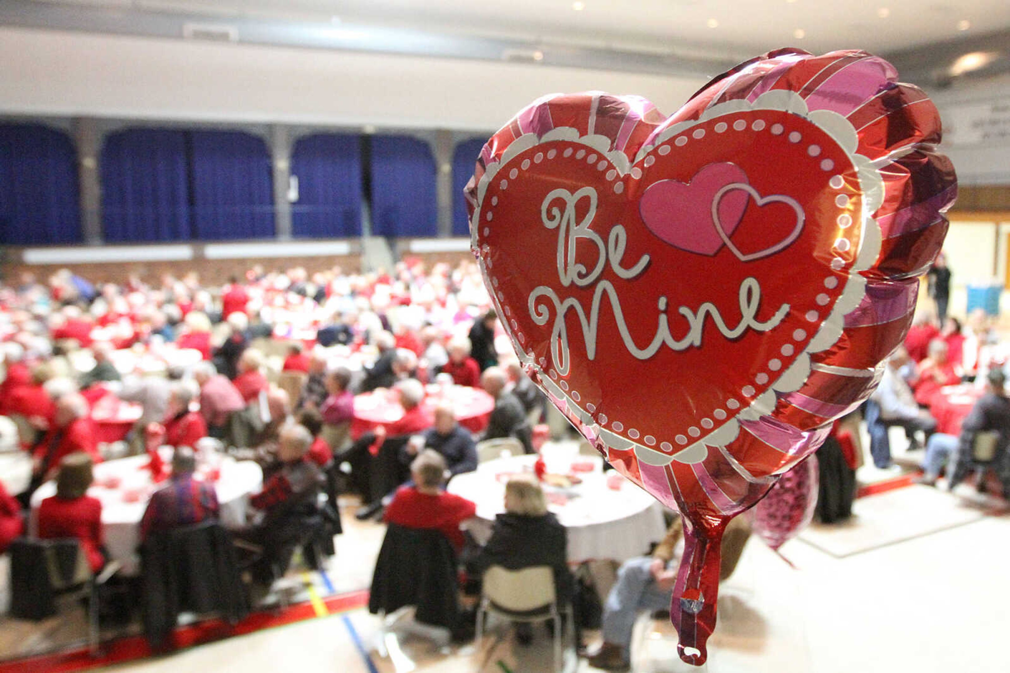 GLENN LANDBERG ~ glandberg@semissourian.com

Couples who have been married for 50 or more years gather during the Valentine's Party sponsored by Schnucks Supermarket at the Arena Building Friday, Feb. 13, 2015.