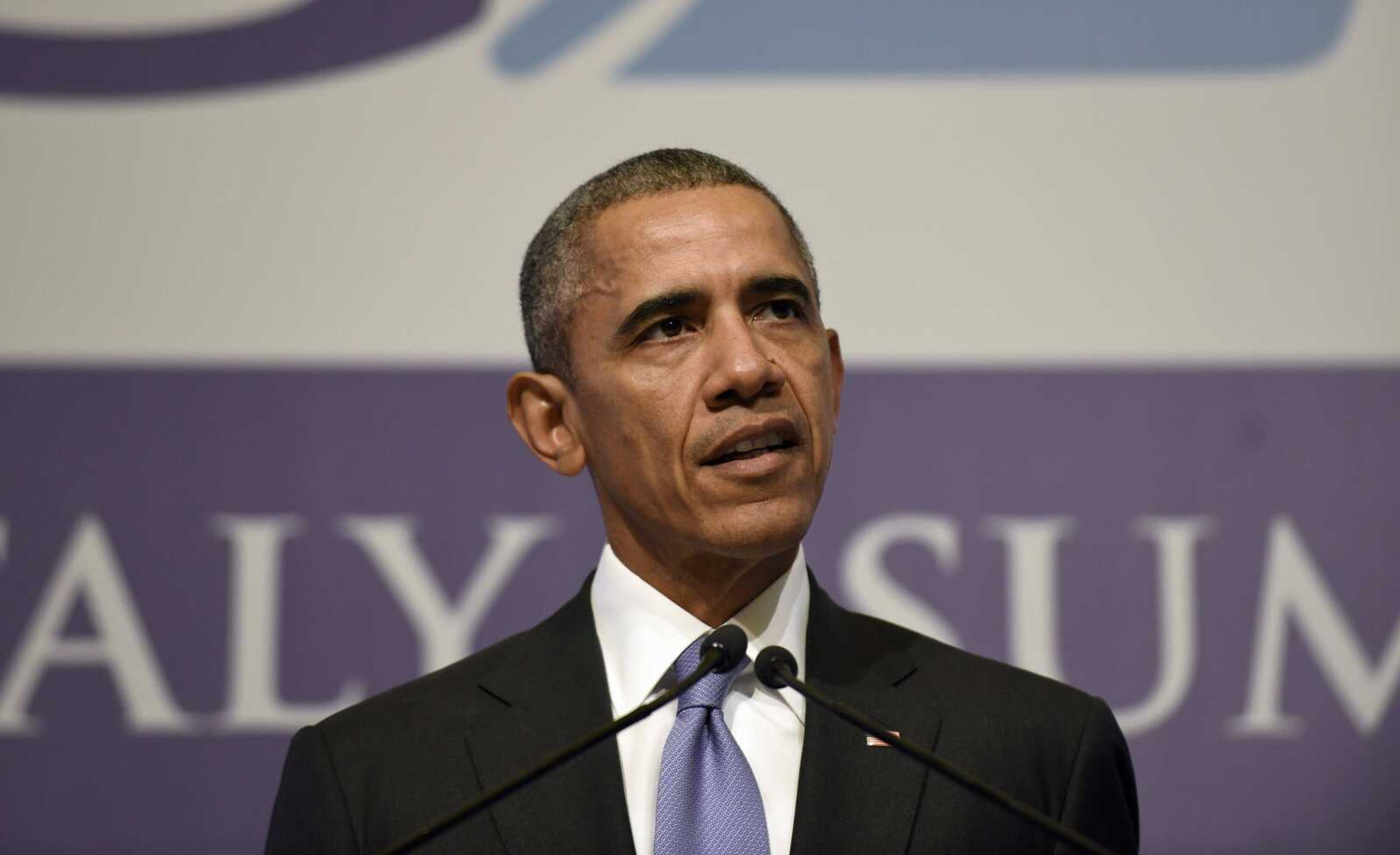 FILE - In this Nov. 16, 2015 file photo, President Barack Obama speaks during a news conference in Antalya, Turkey. The Obama administration has announced plans to steadily increase the number of refugees accepted in the United States for the next two years. The U.S. will accept 85,000 people in 2016 and 100,000 in 2017. Currently 70,000 refugees from around the world are allowed to come to the United States. People fleeing Syria will account for much of the increase in refugees, though not all. (AP Photo/Susan Walsh, File)