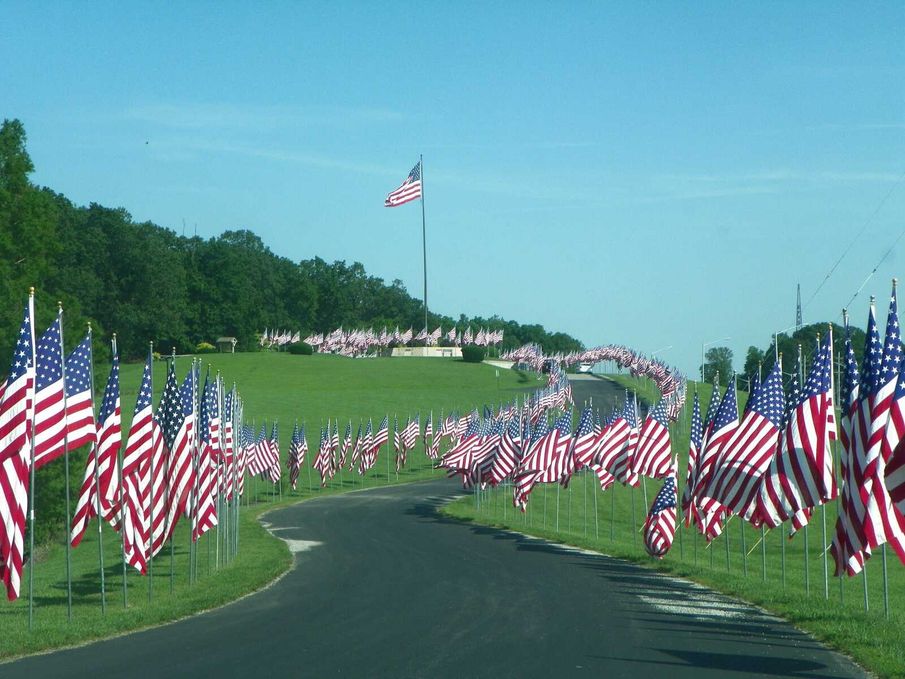 Memorial Day Flags