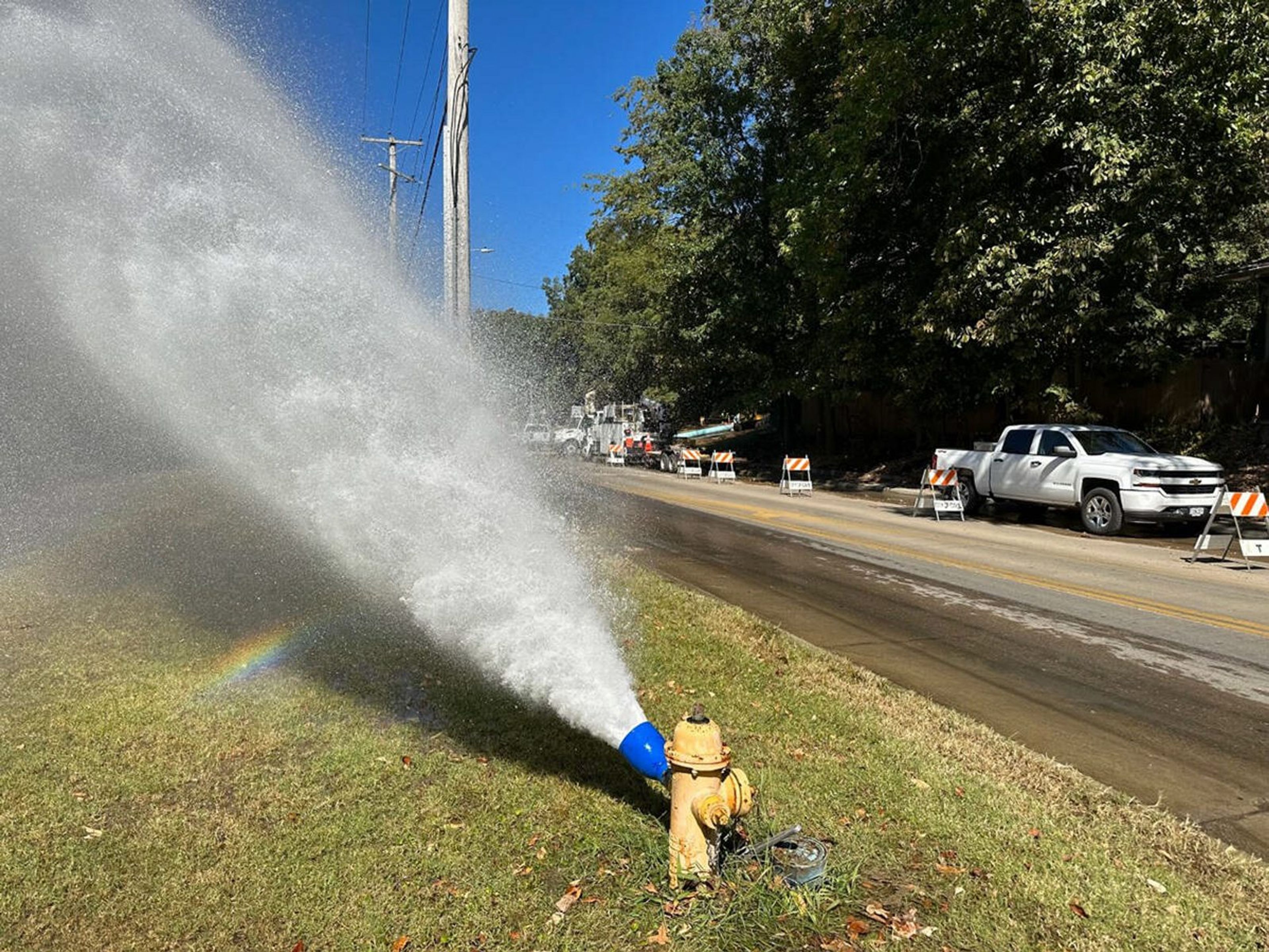 City’s annual hydrant testing to cause discoloration in water