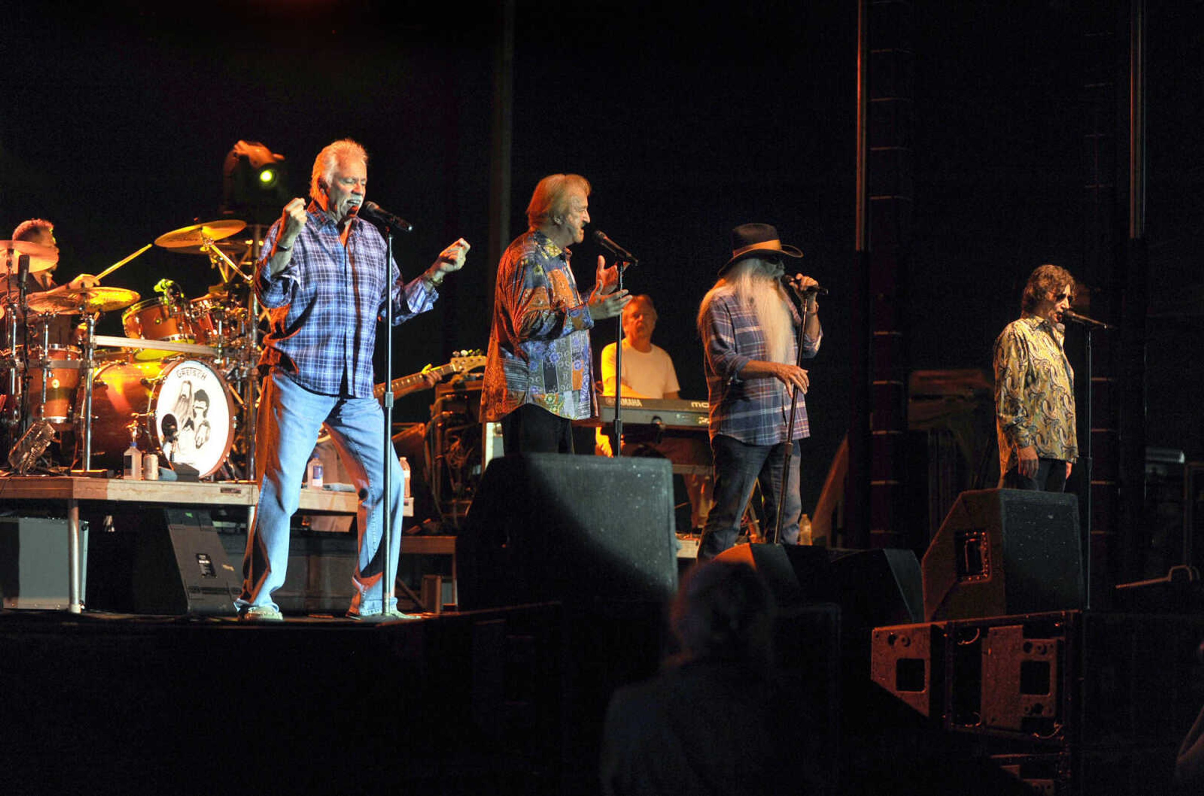 FRED LYNCH ~ flynch@semissourian.com
The Oak Ridge Boys perform Thursday, Sept. 15, 2016 at the SEMO District Fair in Cape Girardeau.