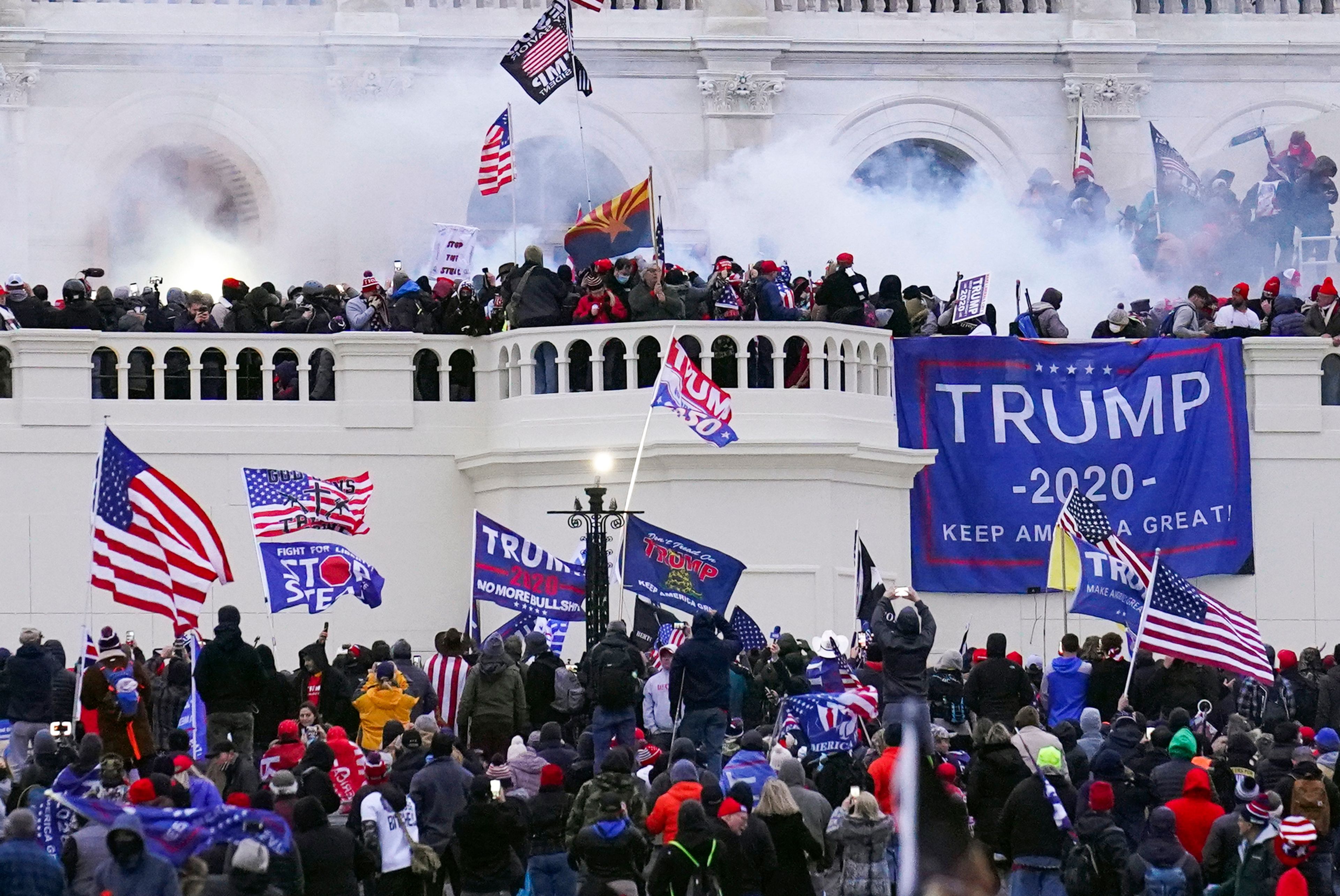 Rioters who stormed Capitol after Trump's 2020 defeat toast his White House return