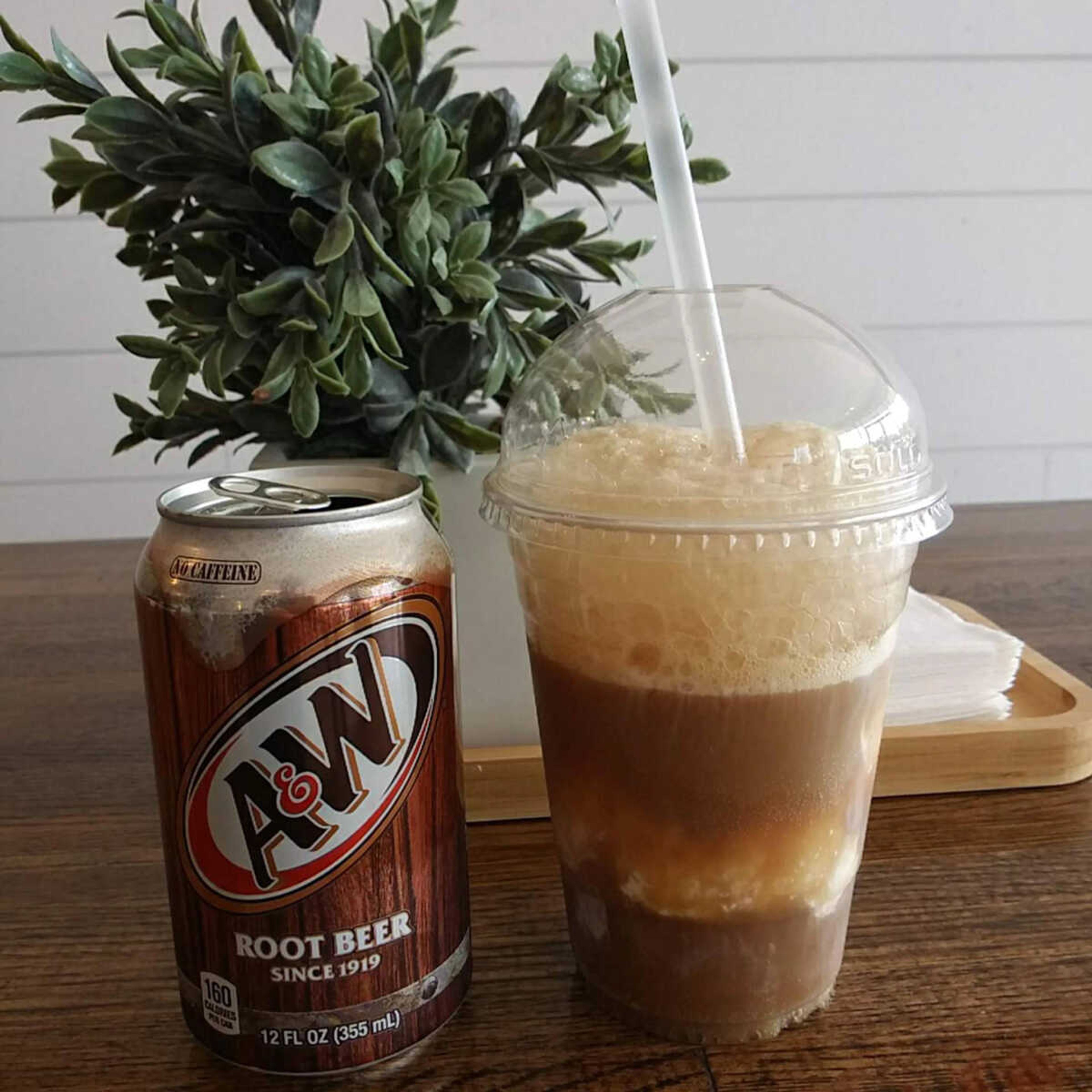 A root beer float from Victoria's Creamery, arguably the best way to enjoy vanilla ice cream.