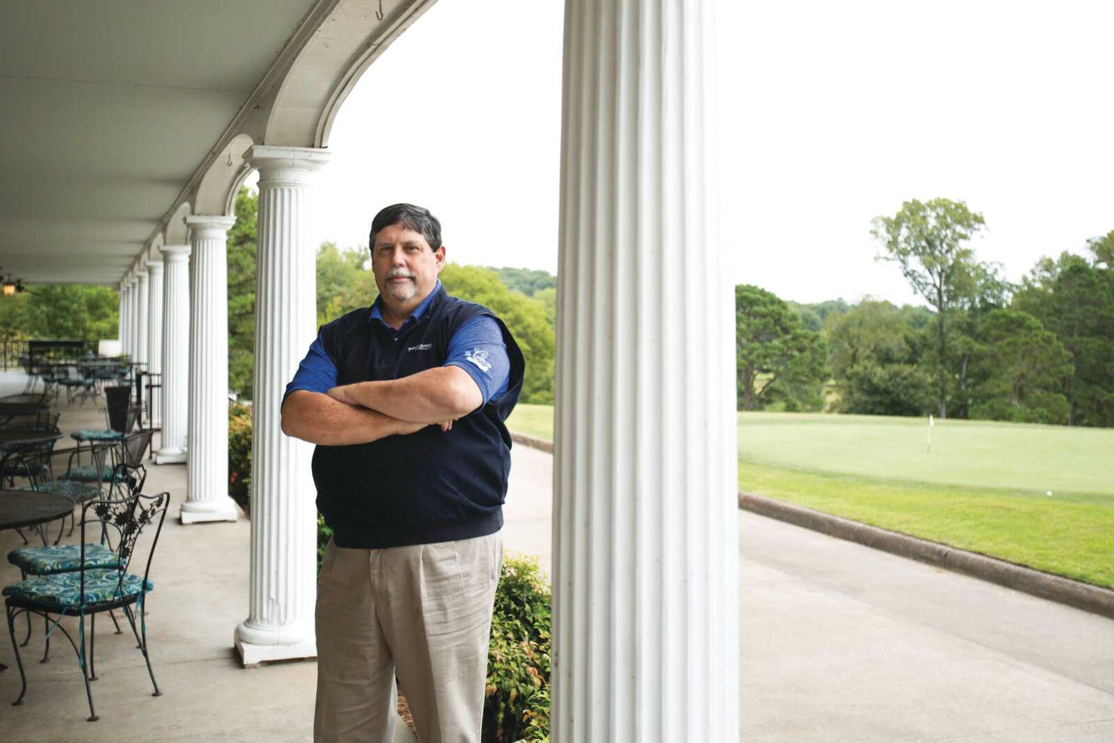 Paul Belcher, general manager of the Cape Girardeau Country Club helped implement updates the club's facilities in an effort to attract new members.