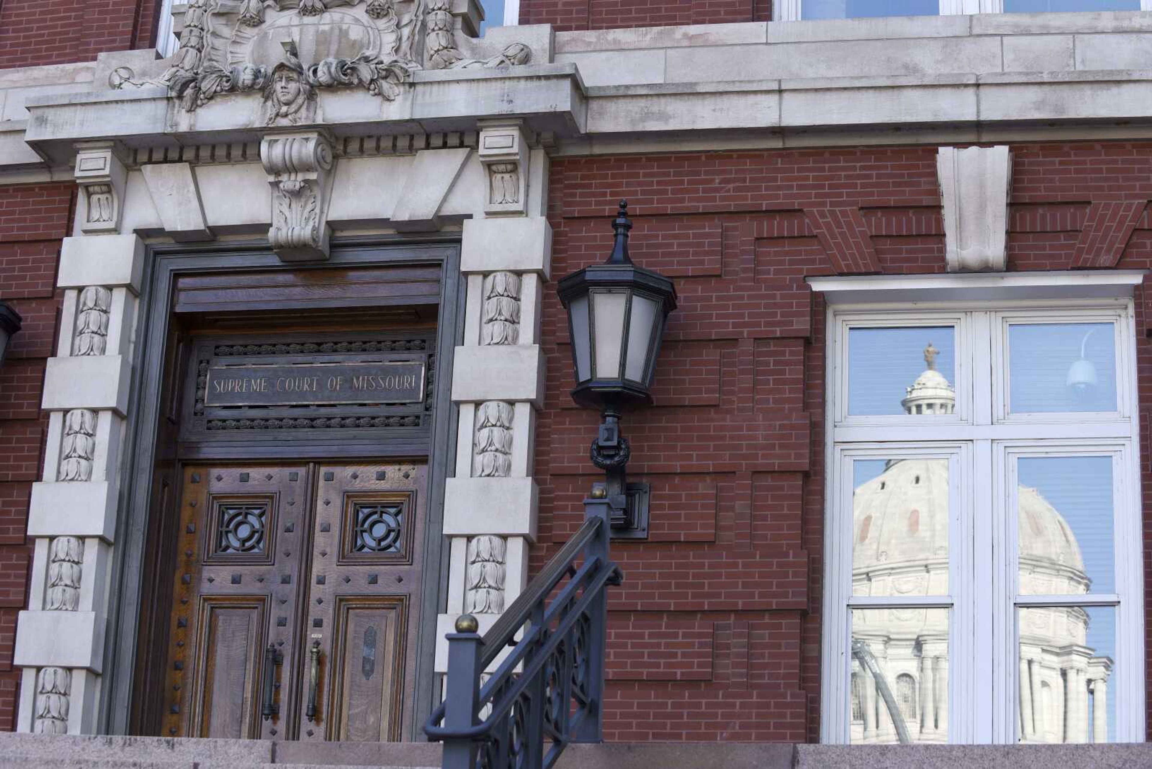 The Missouri Supreme Court building in Jefferson City is seen in September.