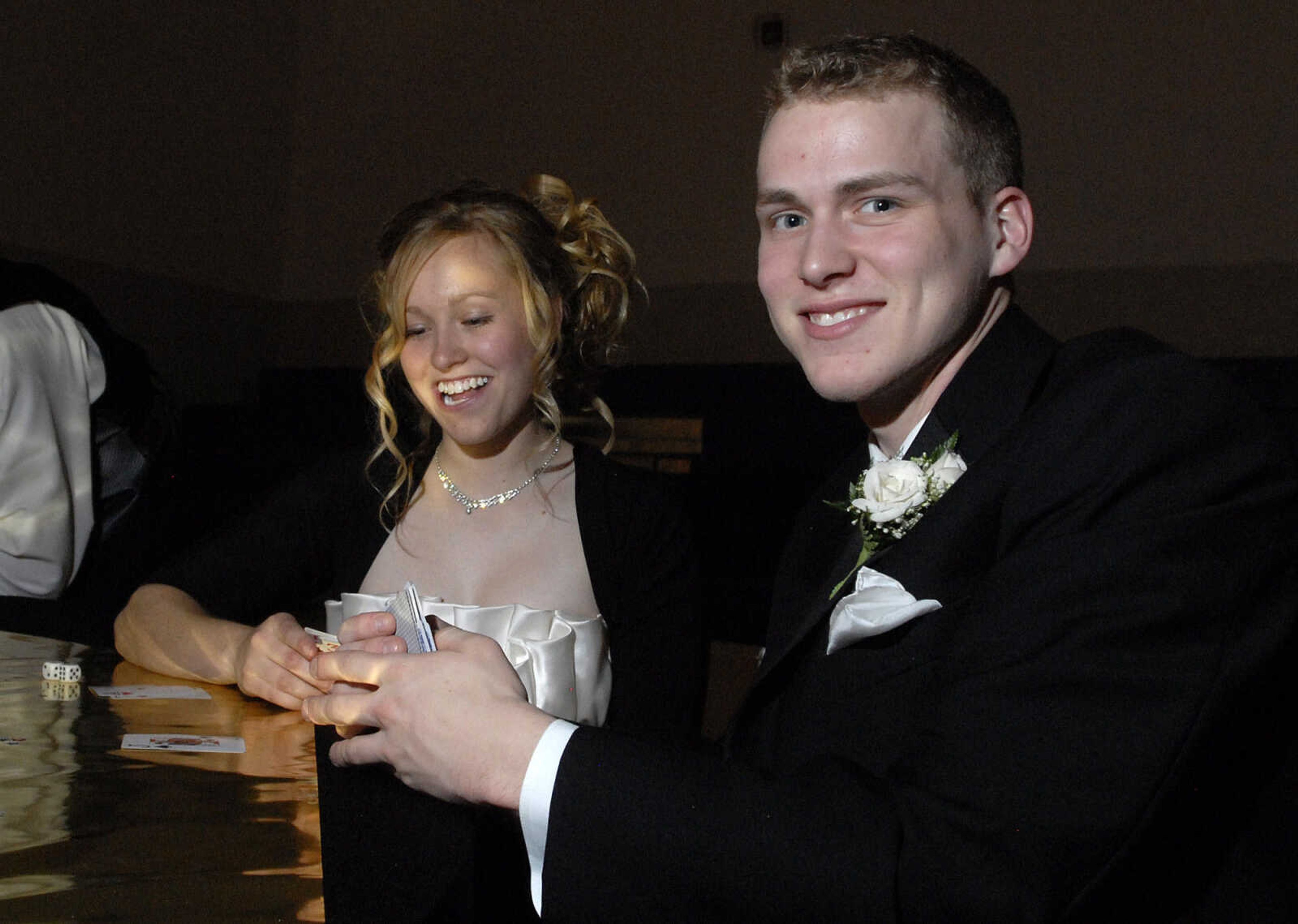 LAURA SIMON~lsimon@semissourian.com
Oran High School "Casino Night" prom Saturday, April 2, 2011 in Oran.