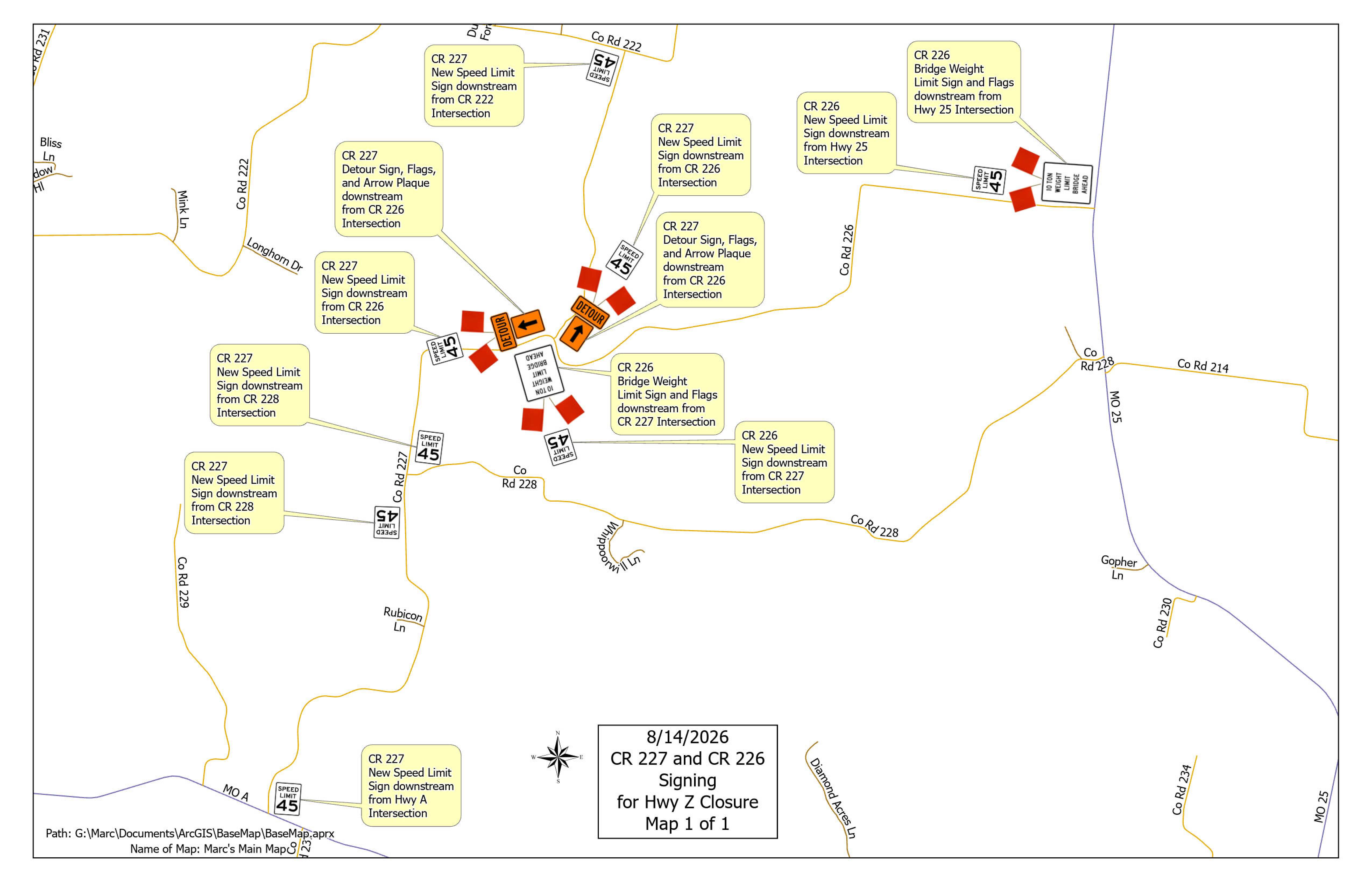 Gordonville adapts to Route Z closure as bridge upgrades get