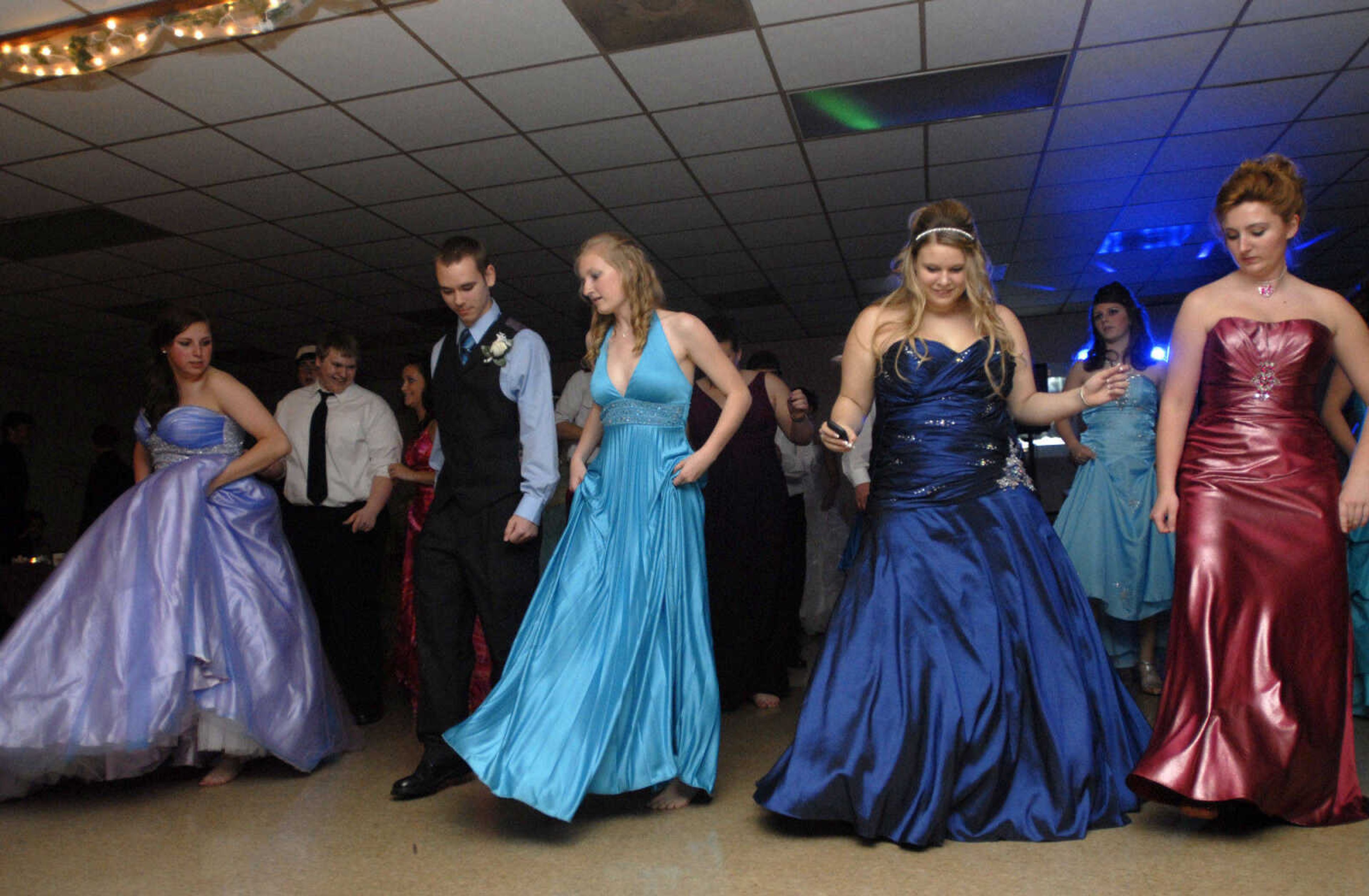 KRISTIN EBERTS ~ keberts@semissourian.com

Saxony Lutheran held their 2011 prom, titled "A Night Behind the Mask," at the Knights of Columbus Hall in Jackson on Saturday, April 9.