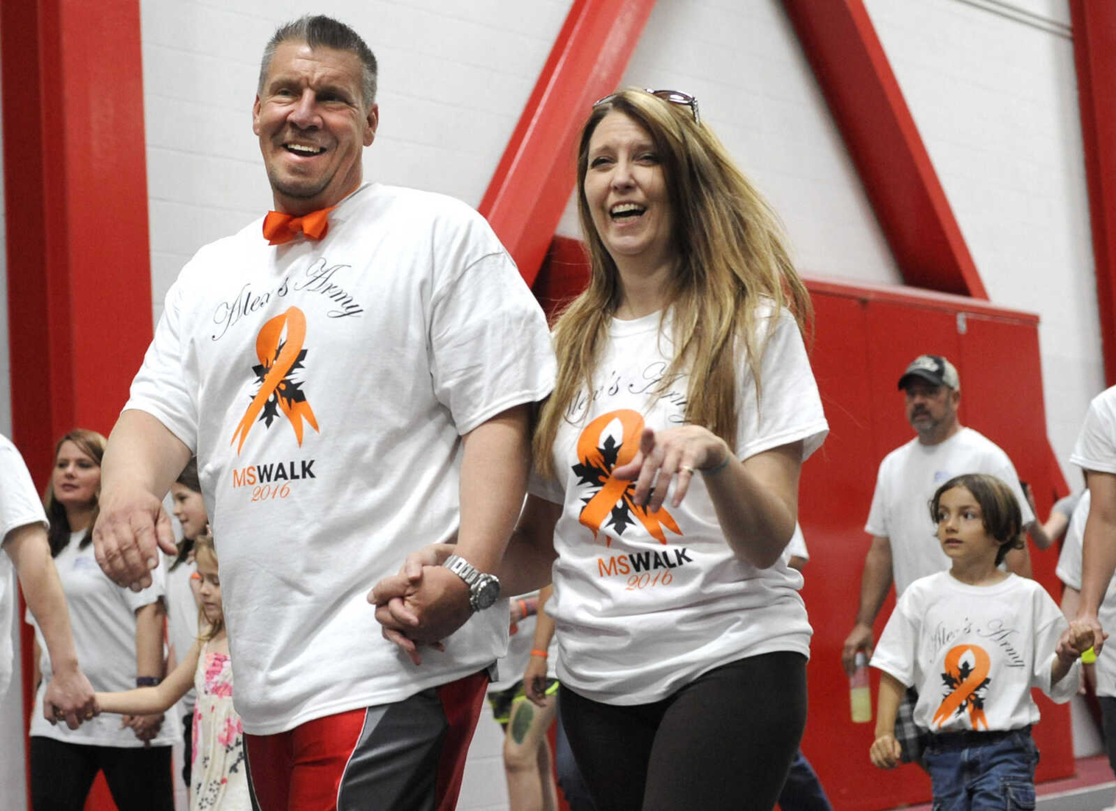 FRED LYNCH ~ flynch@semissourian.com
The Walk MS event Sunday, April 17, 2016 at the Student Recreation Center in Cape Girardeau.