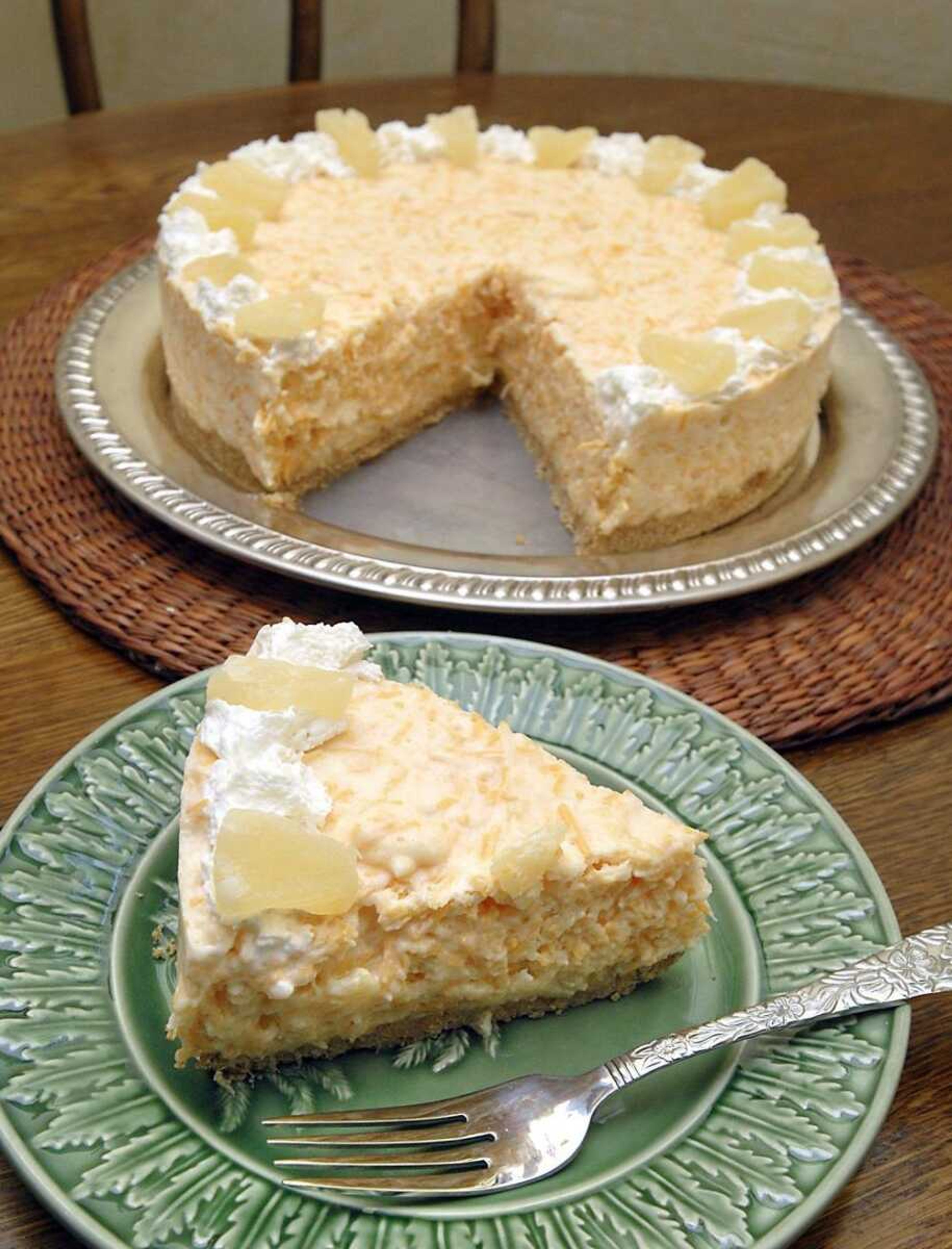 Real Cheddar cheesecake can be a special treat, especially when you use fine Cheddar and add pineapples to the mix. (Fred Lynch)