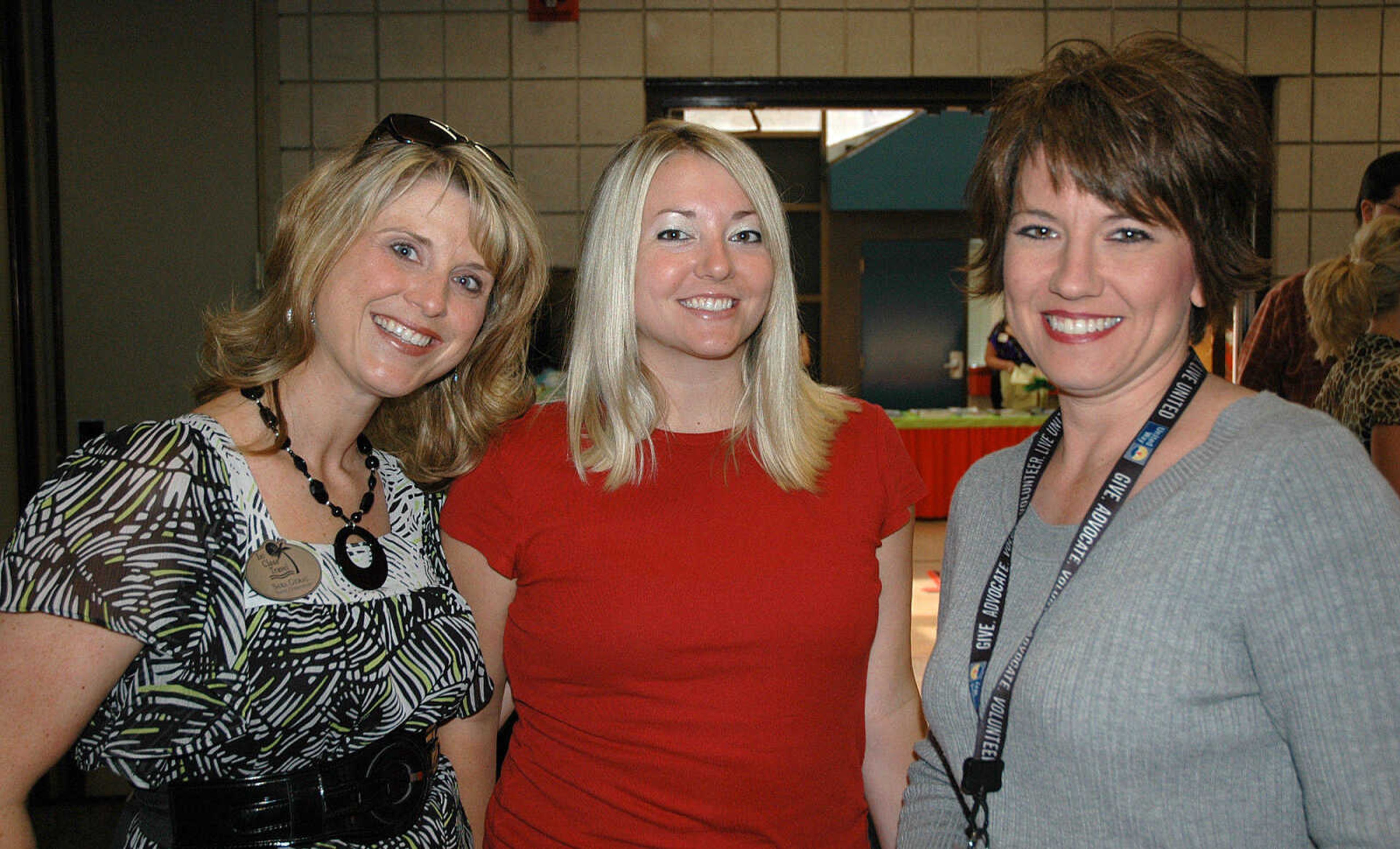 Sarah Gerau, Sarah Vickery, and Carol Robert.