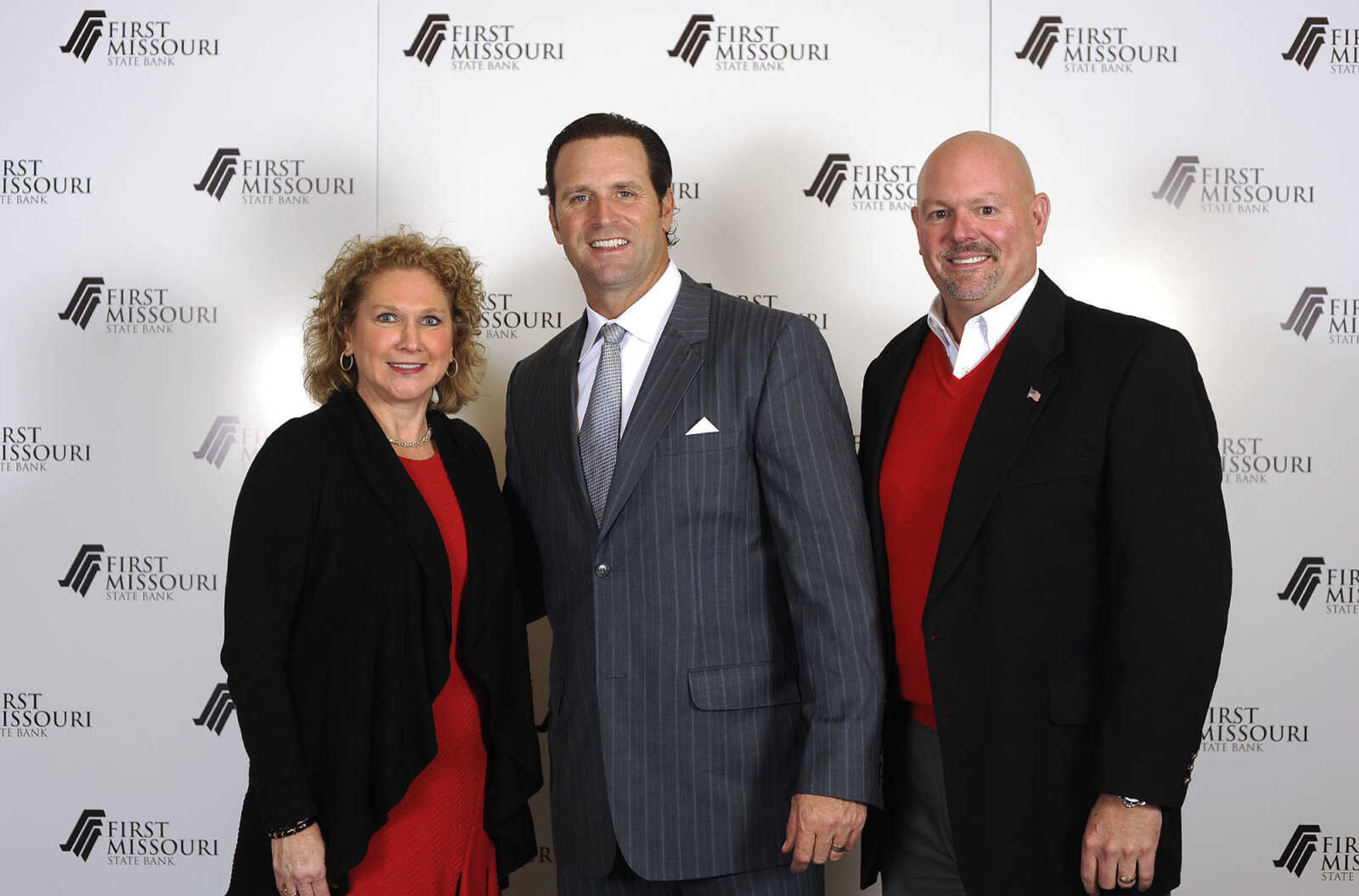 LAURA SIMON ~ lsimon@semissourian.com

Mike Matheny, manager of the St. Louis Cardinals, poses with fans during a VIP reception, Wednesday, Dec. 2, 2015, at Southeast Missouri State University's River Campus. "The State of Cardinals Nation" was presented by First Missouri State Bank.