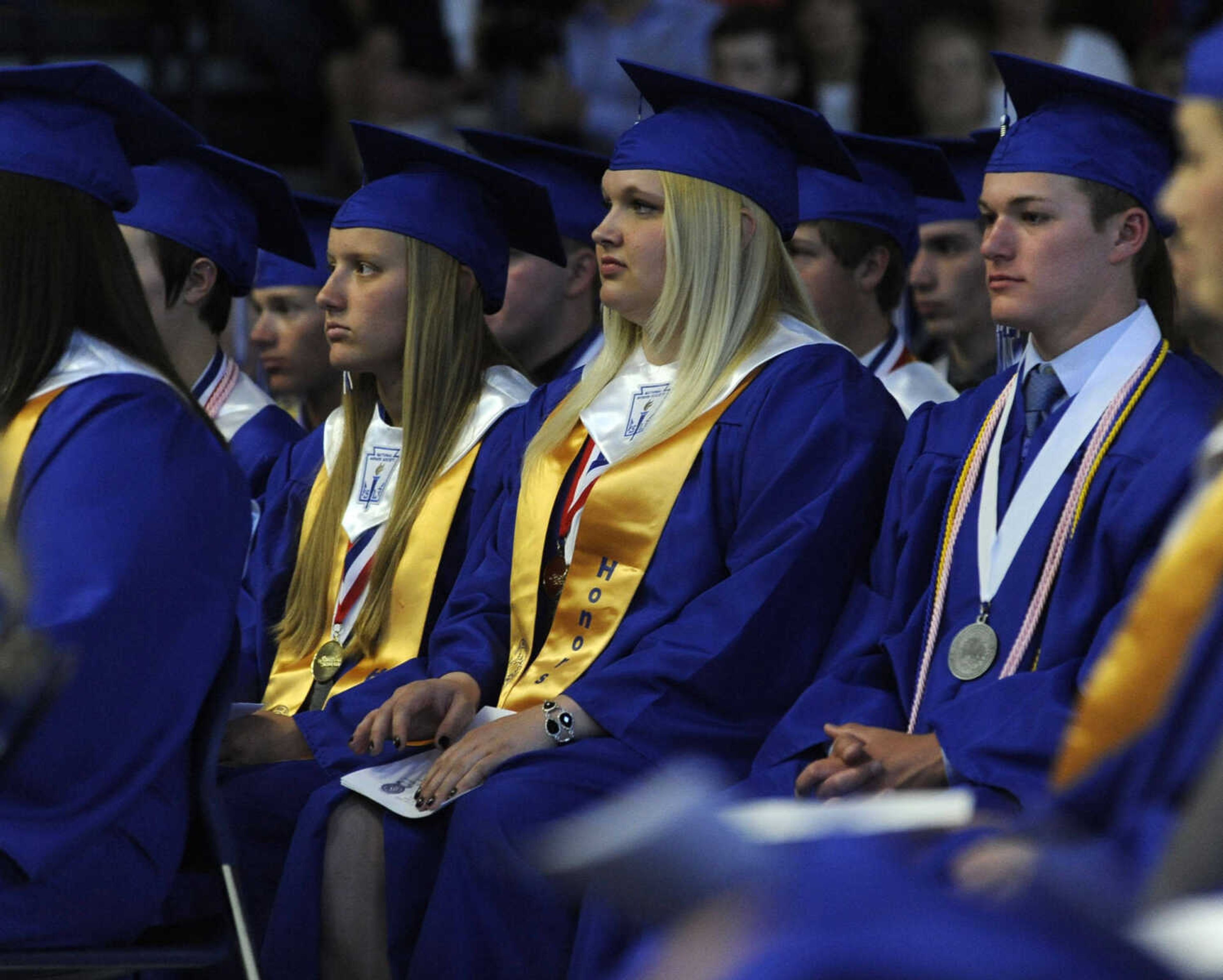 Notre Dame Regional High School commencement Sunday, May 18, 2014.