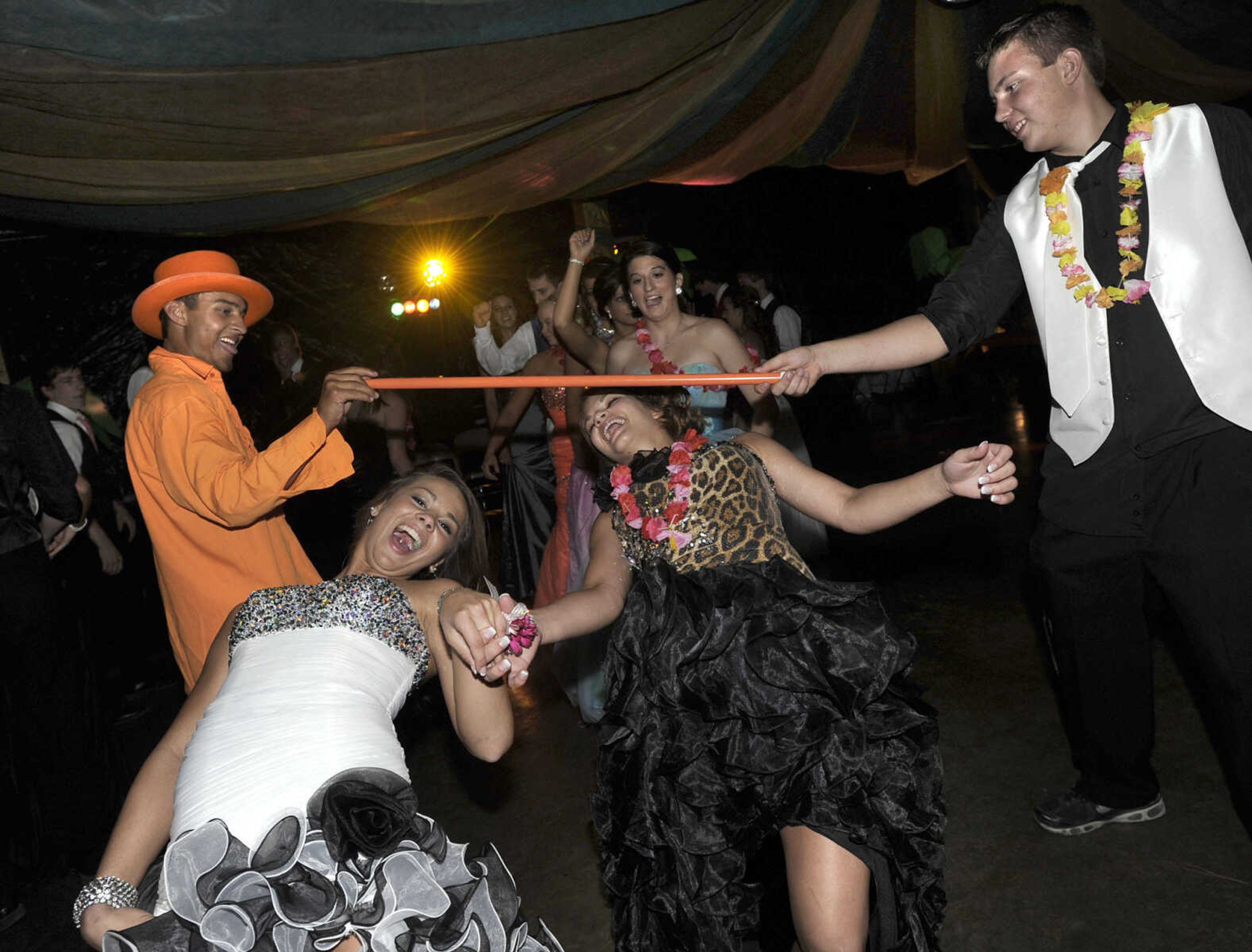 FRED LYNCH ~ flynch@semissourian.com
Leopold High School students dance at their prom Saturday, April 28, 2012 in Leopold, Mo.