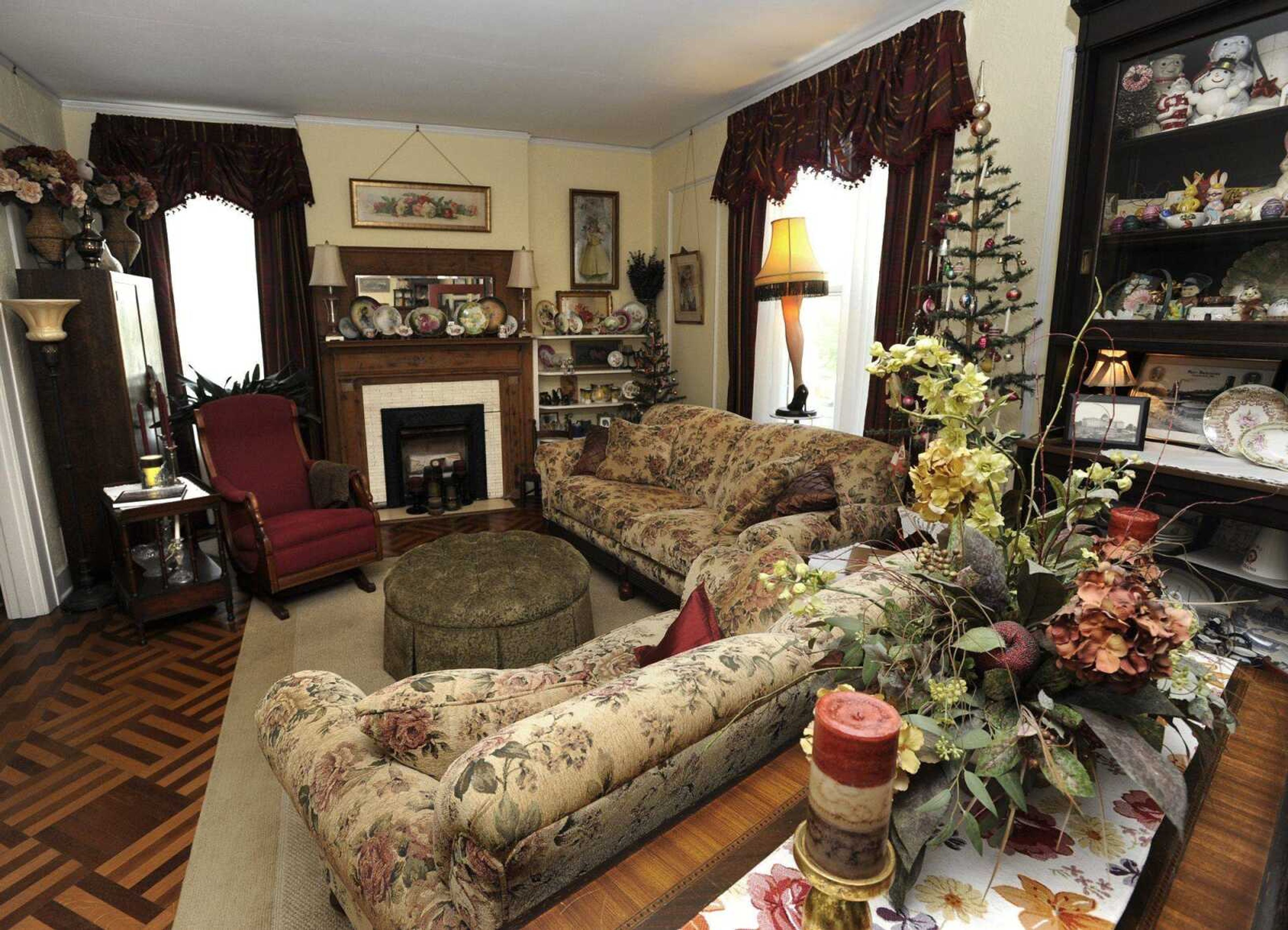 This is the living room of the Bertrand home, one of seven homes featured on the Old Town Cape Home and Garden Tour.