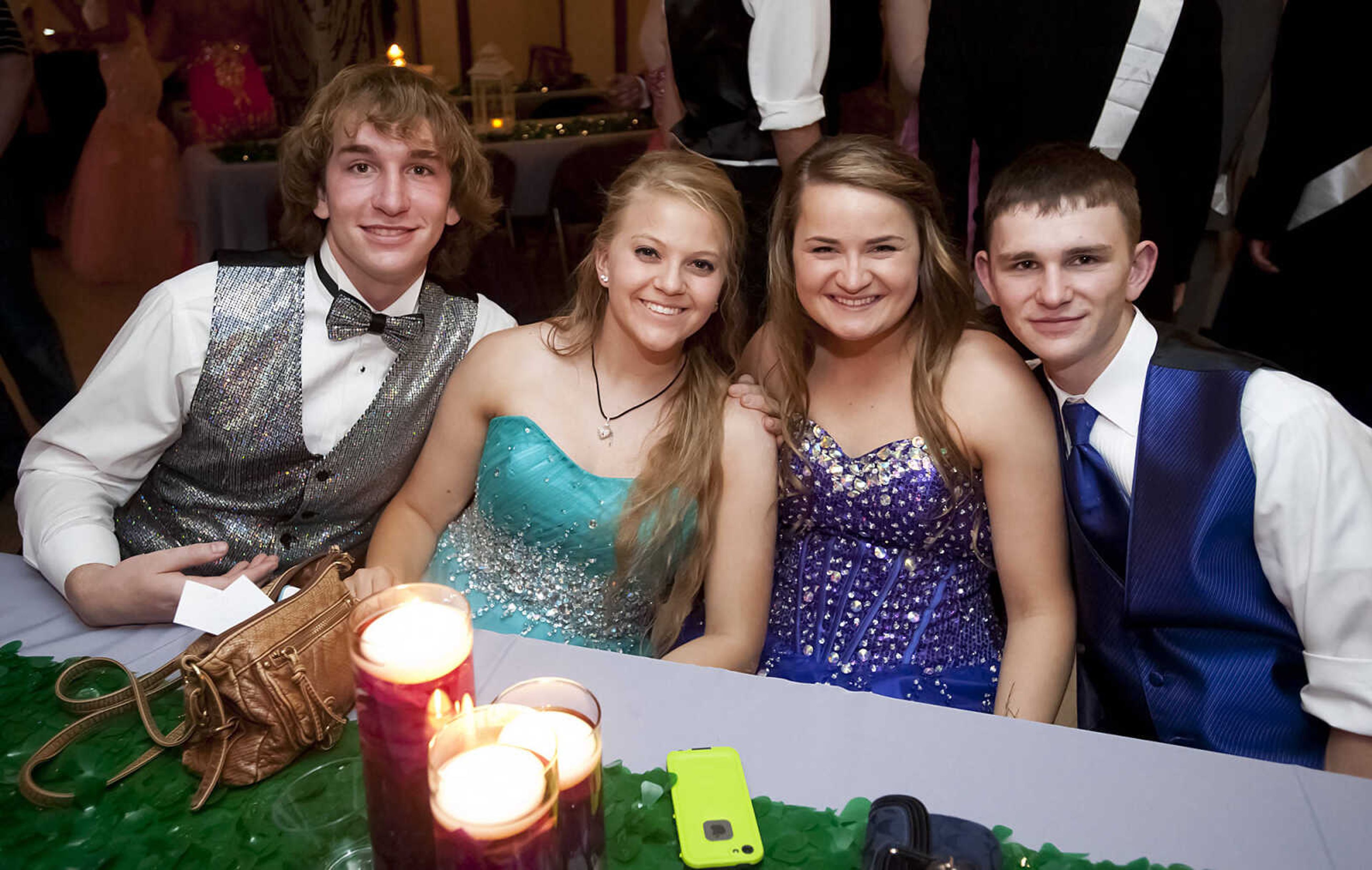 The Saxony Lutheran High School Prom, "Secret Garden," Saturday, May 3, at the Knights of Columbus Hall in Jackson.