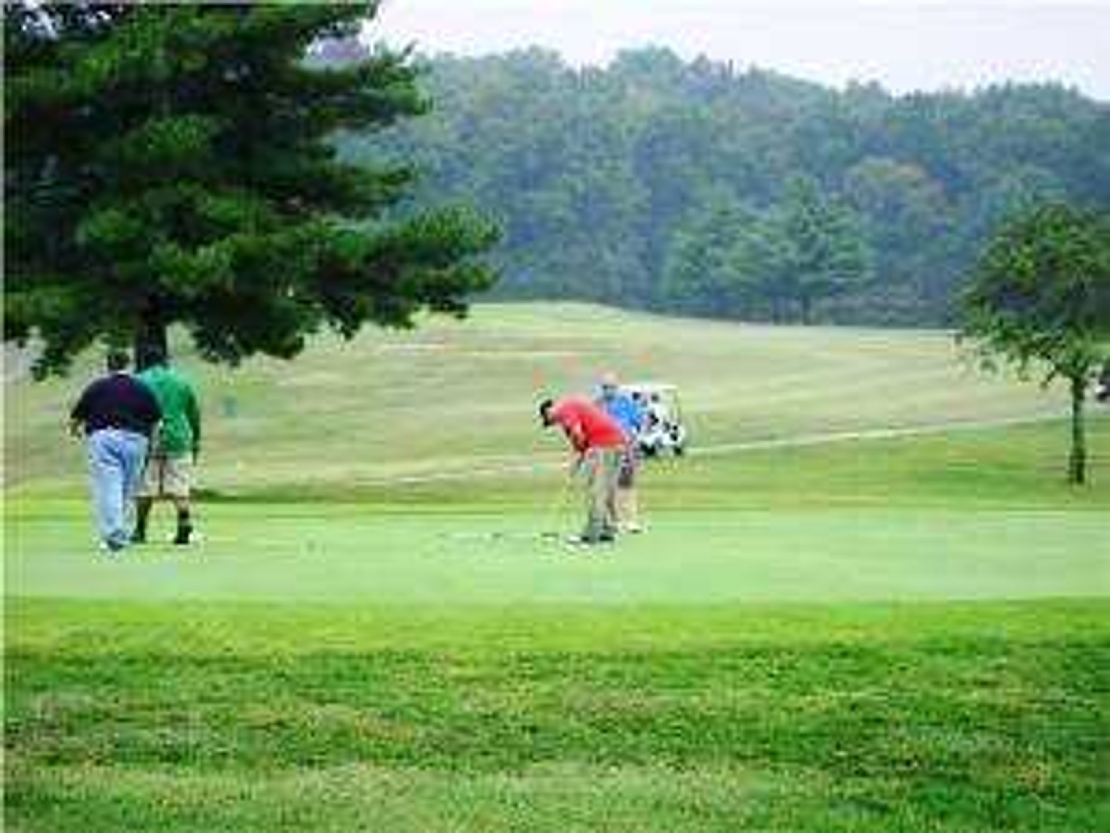 Patrons enjoy a round at the Cape Jaycee Municipal Golf Course in Cape Girardeau.