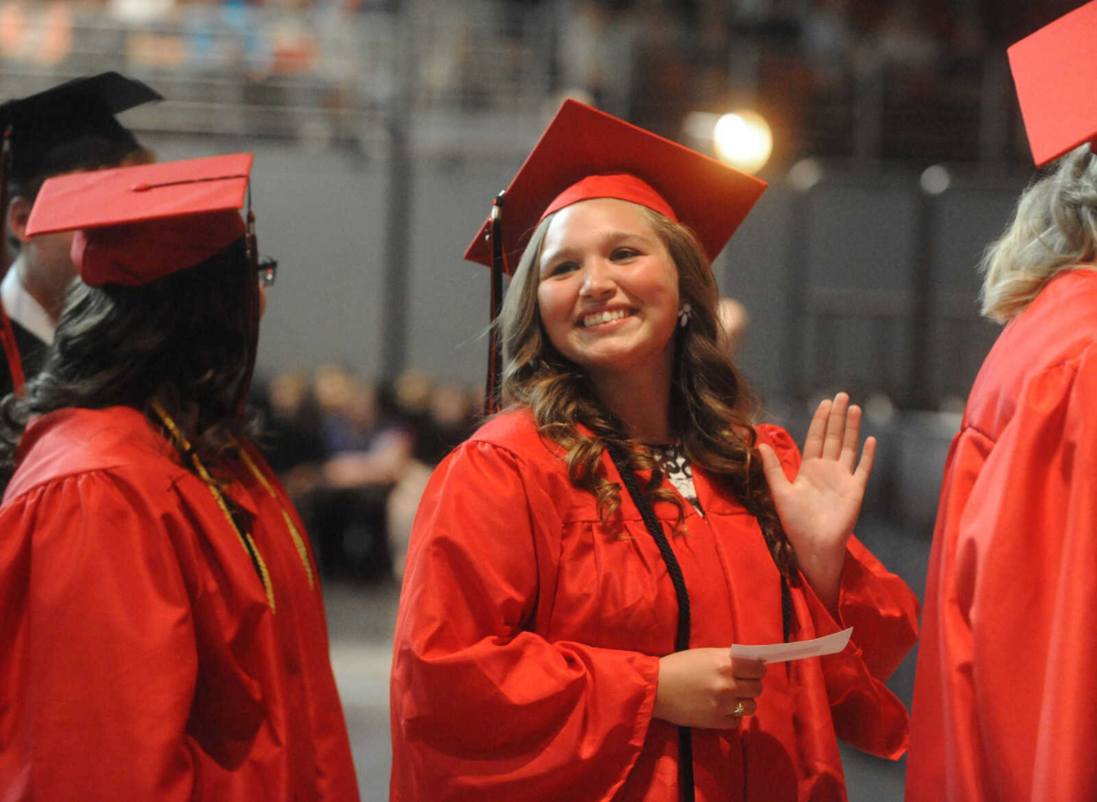 LAURA SIMON ~ lsimon@semissourian.com

Jackson Senior High School commencement, Thursday, May 21, 2015, at the Show Me Center.