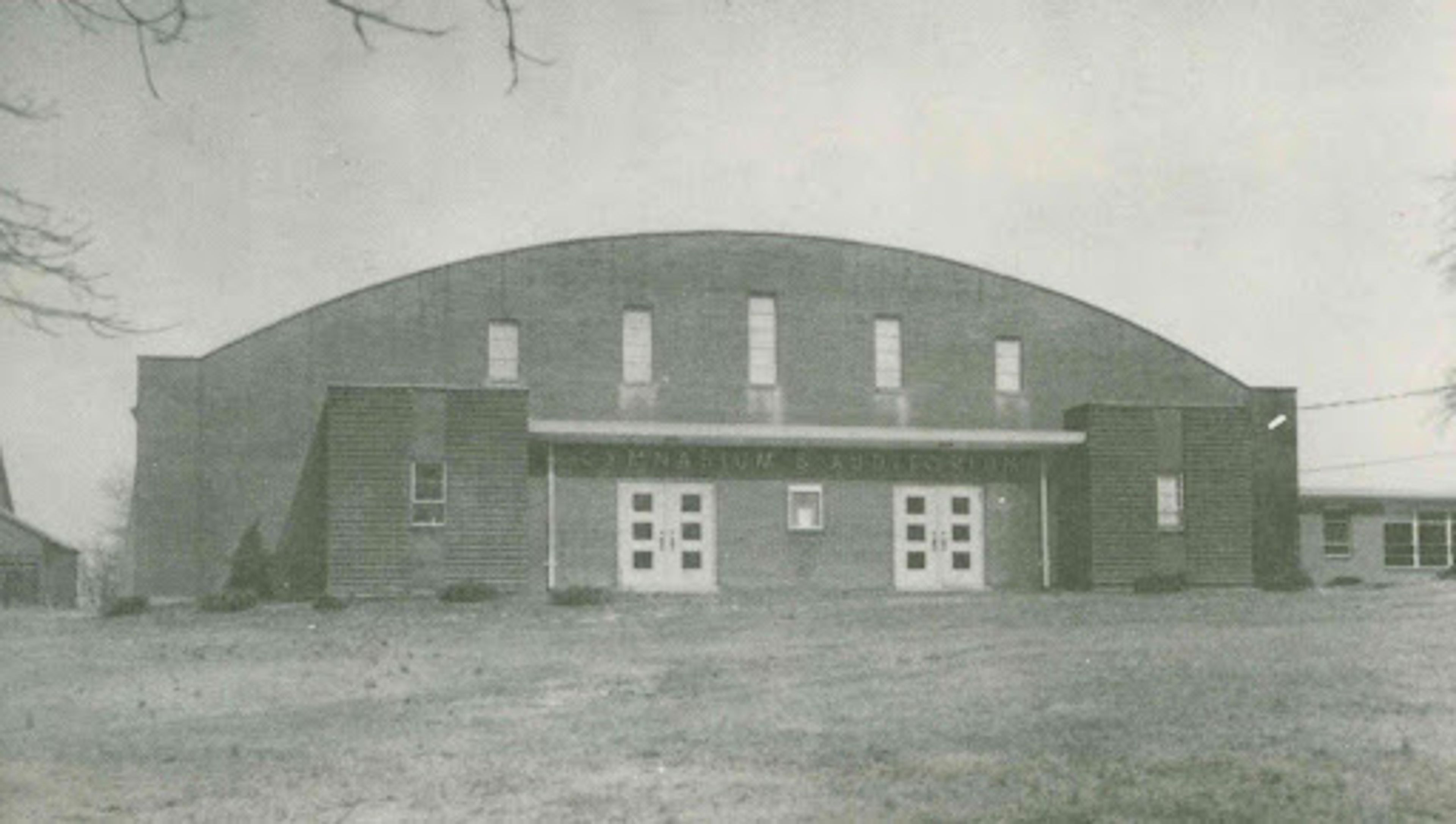 Oak Ridge's second gymnasium broke ground on Christmas Eve of 1953 and was dedicated to the community in 1955.