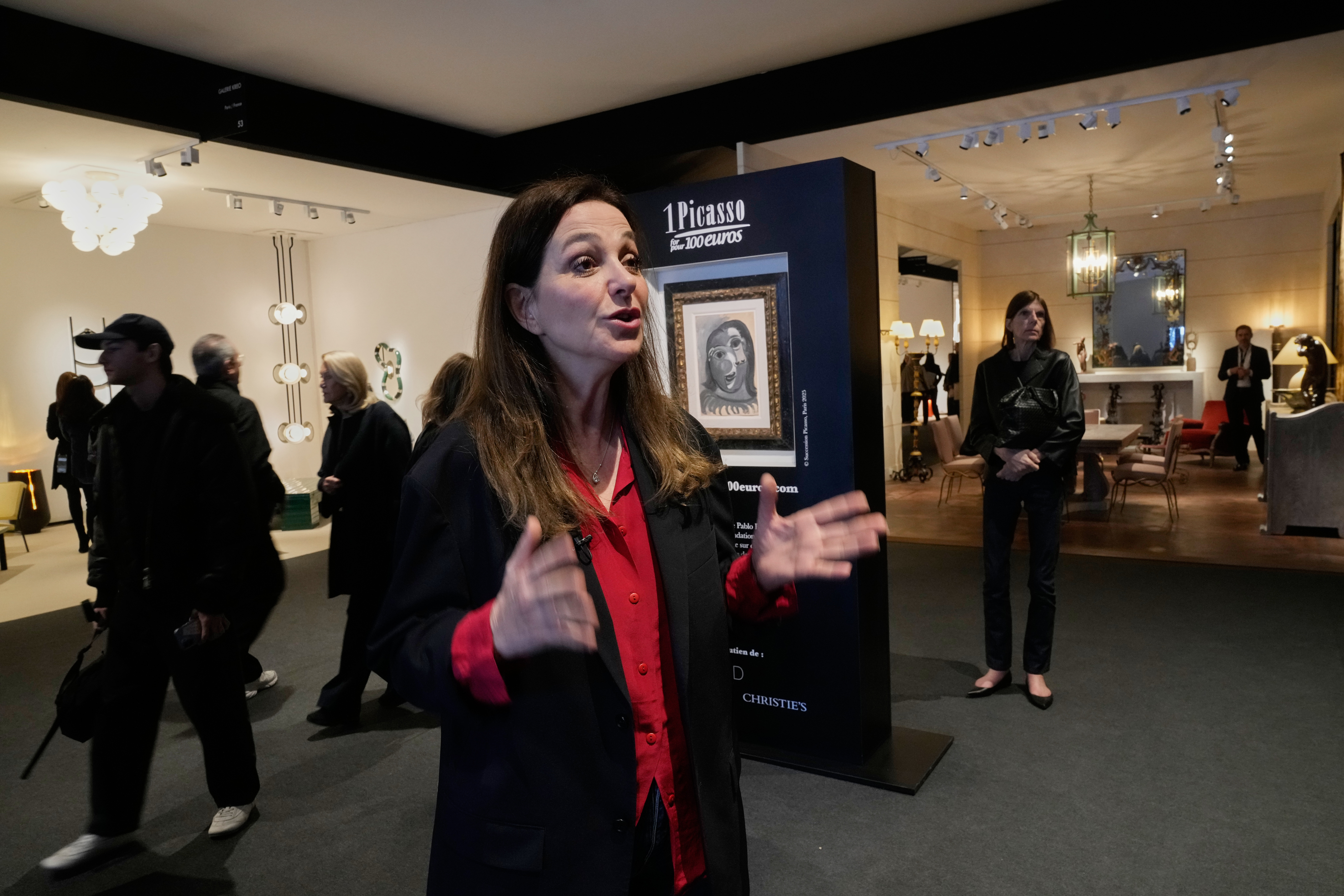 Picture this: A raffle offers a Picasso for 100 euros to fun