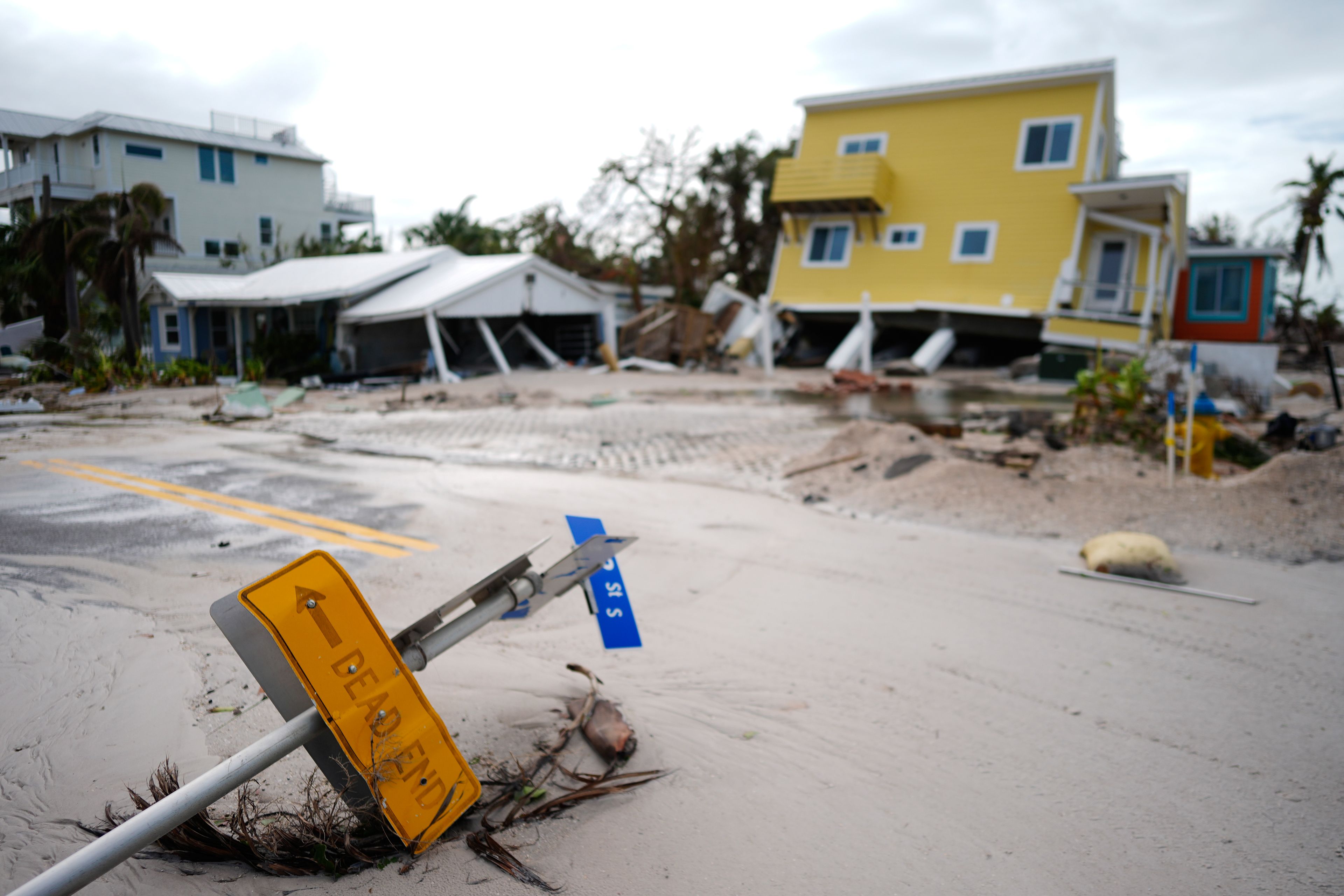 Residents begin repairing damage from Hurricane Milton, which killed at least 10