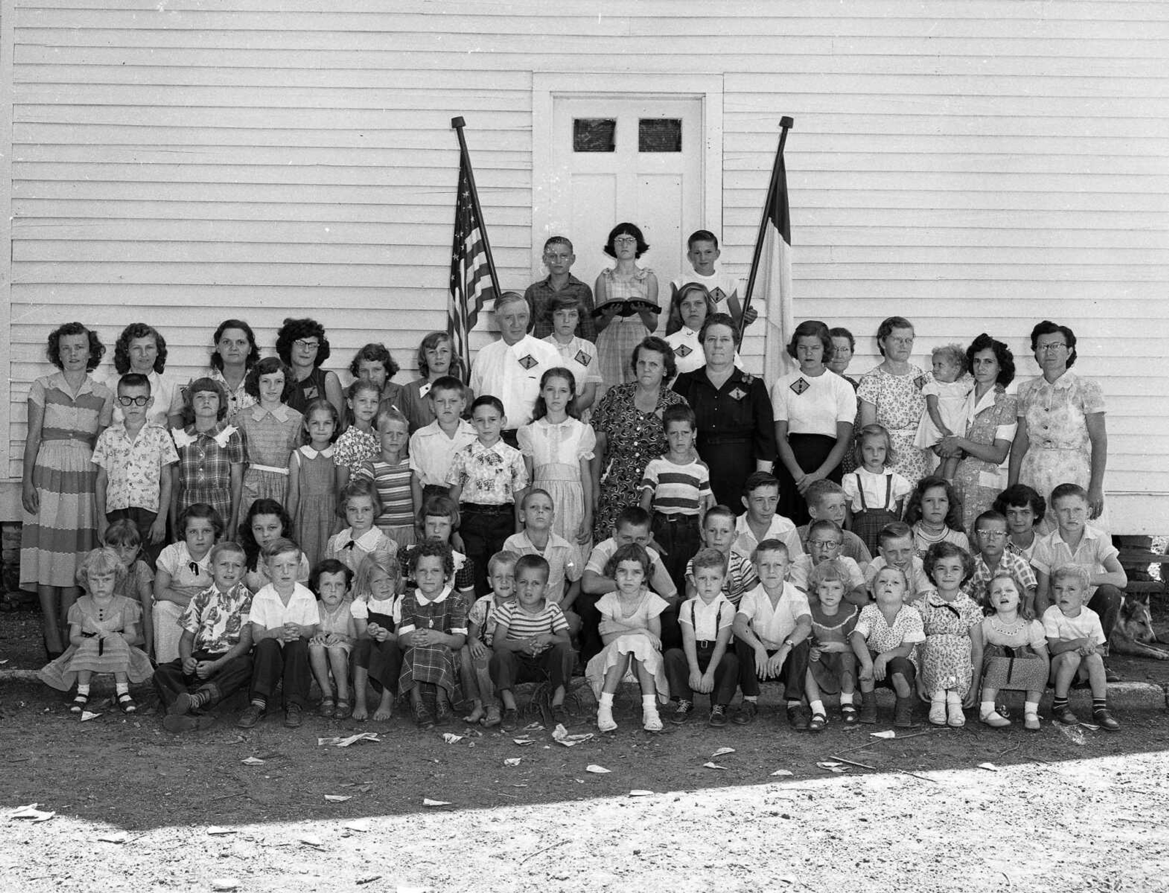 Can anyone place or identify these members of a vacation Bible school?