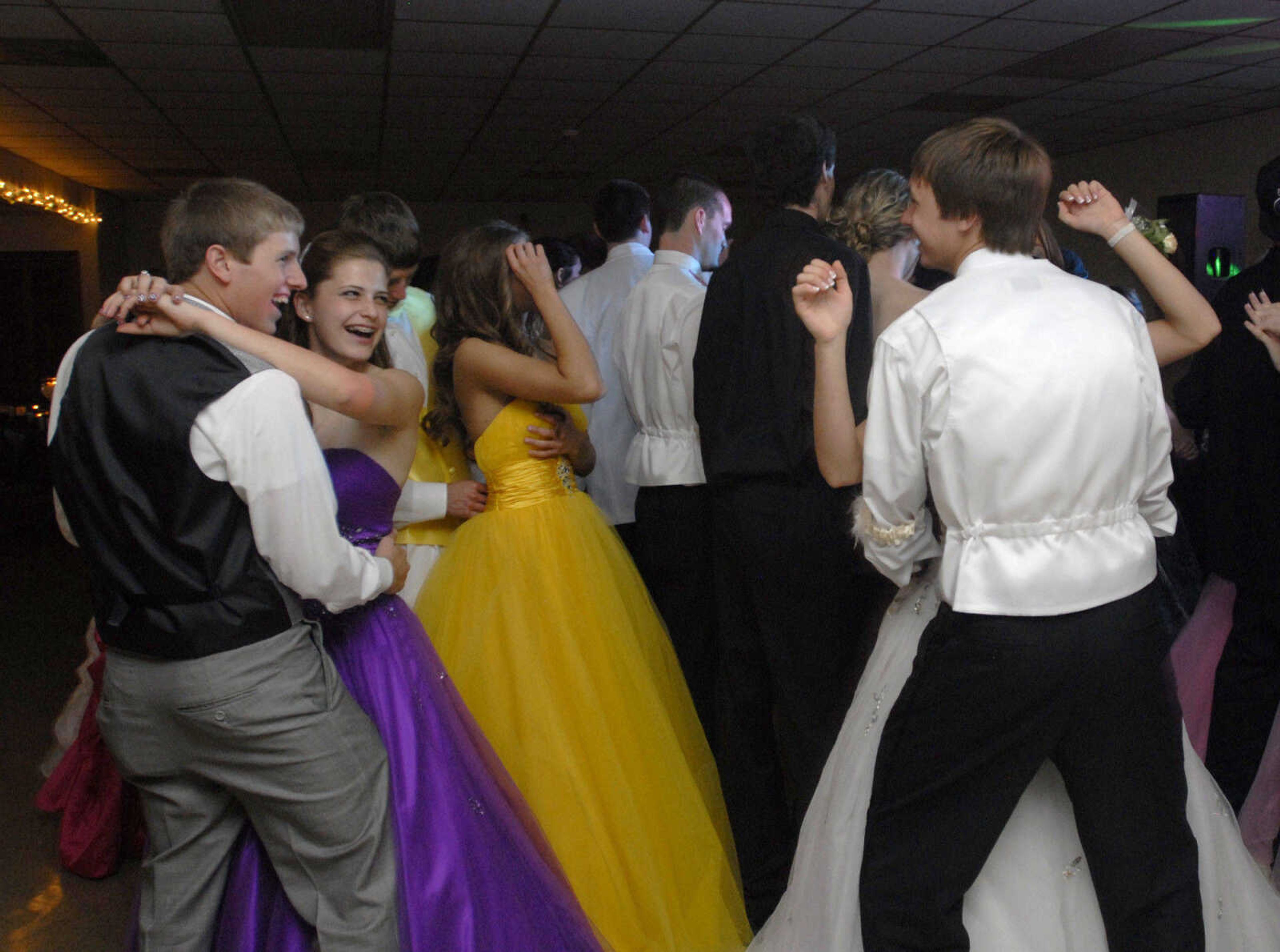 KRISTIN EBERTS ~ keberts@semissourian.com

Saxony Lutheran held their 2011 prom, titled "A Night Behind the Mask," at the Knights of Columbus Hall in Jackson on Saturday, April 9.