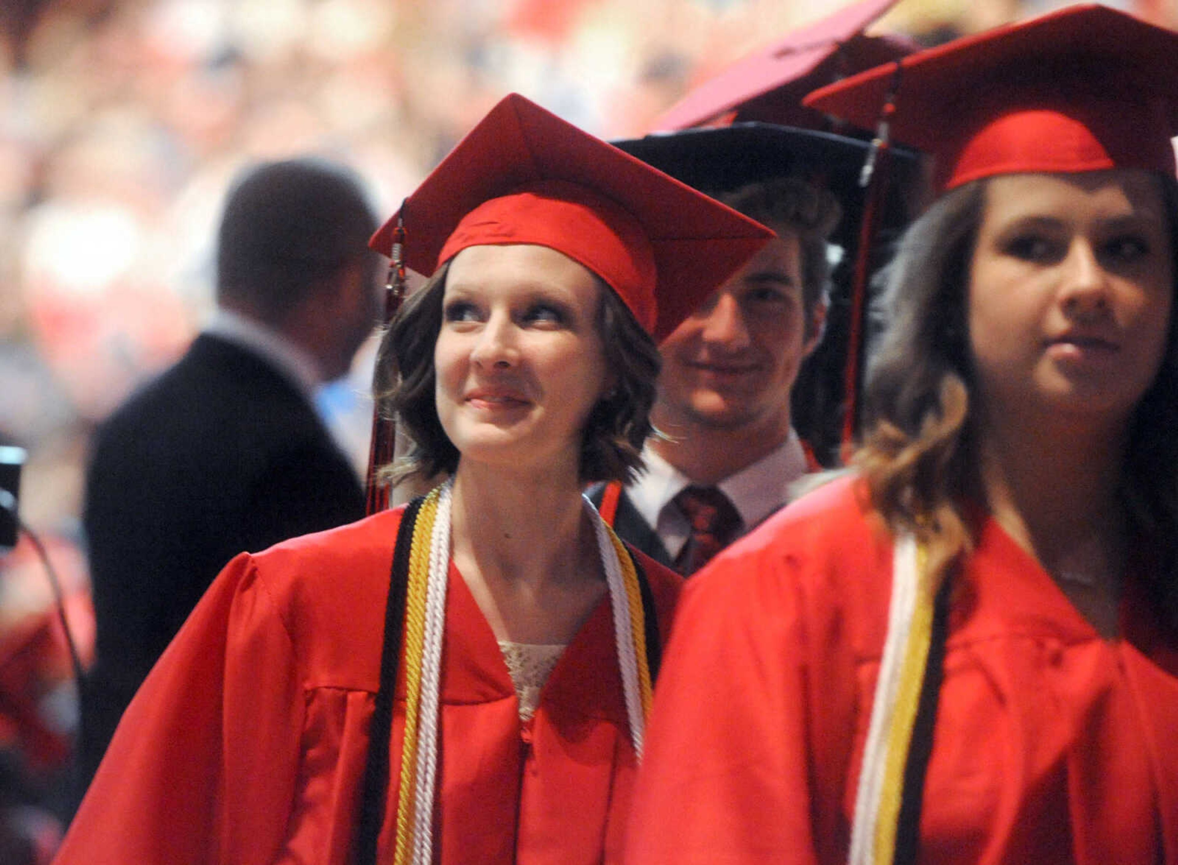 LAURA SIMON ~ lsimon@semissourian.com

Jackson Senior High School commencement, Thursday, May 21, 2015, at the Show Me Center.