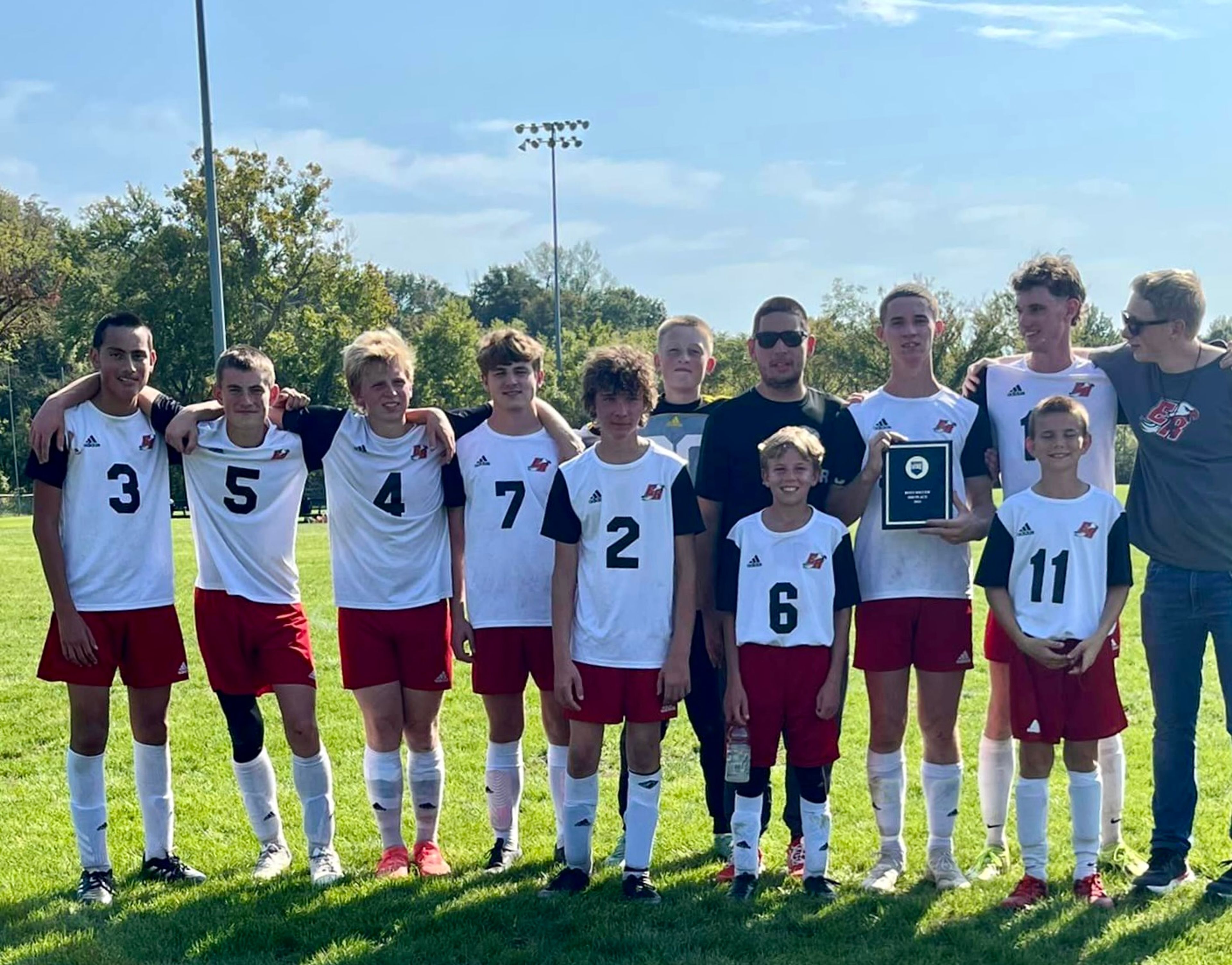 
The Eagle Ridge soccer team took third place in the Metro Athletic Conference Tournament after a 3-0 win over Westwood Baptist on Saturday.