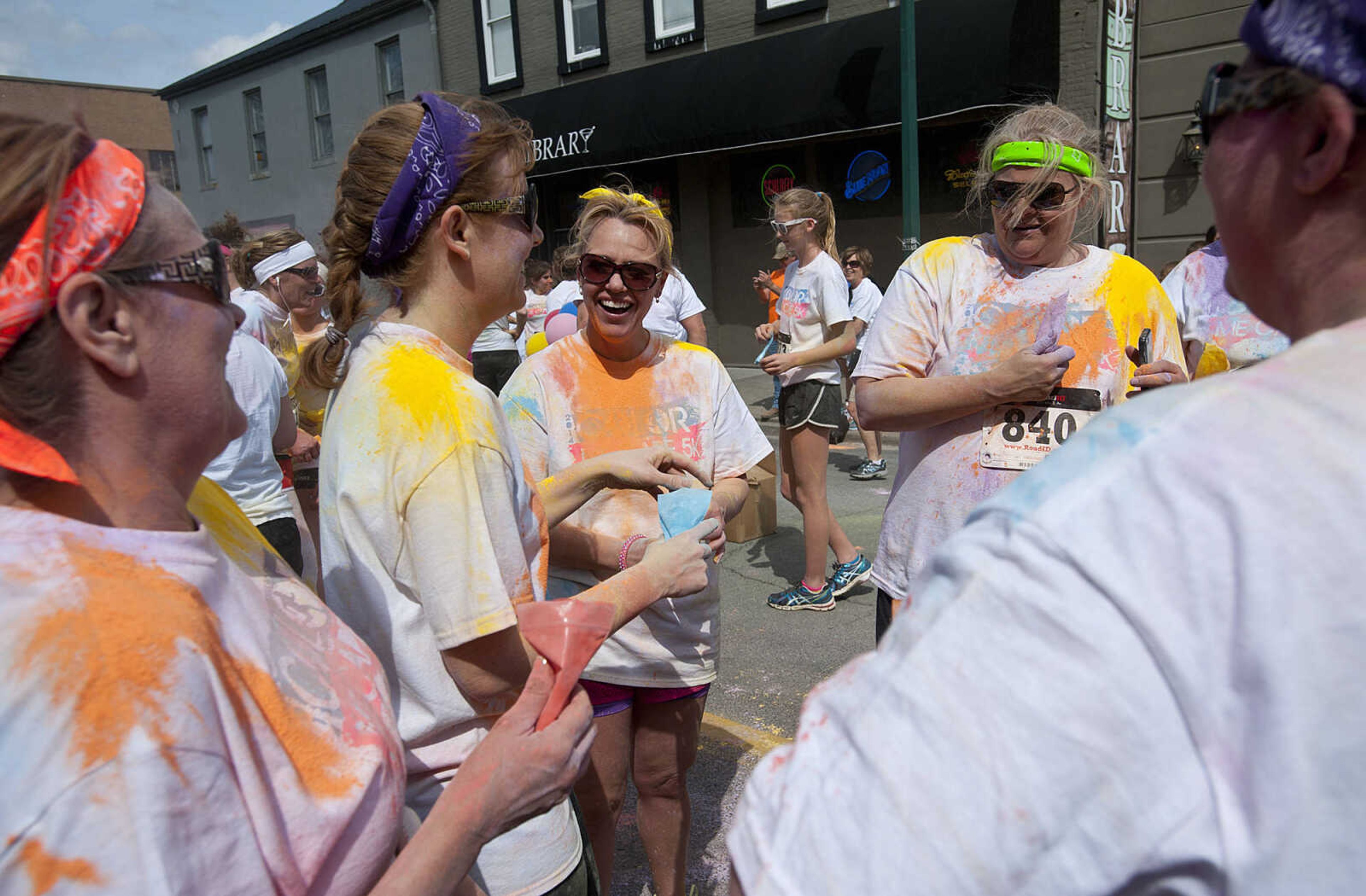 ADAM VOGLER ~ avogler@semissourian.com
The Color Me Cape 5k Saturday, April 12, in Cape Girardeau.