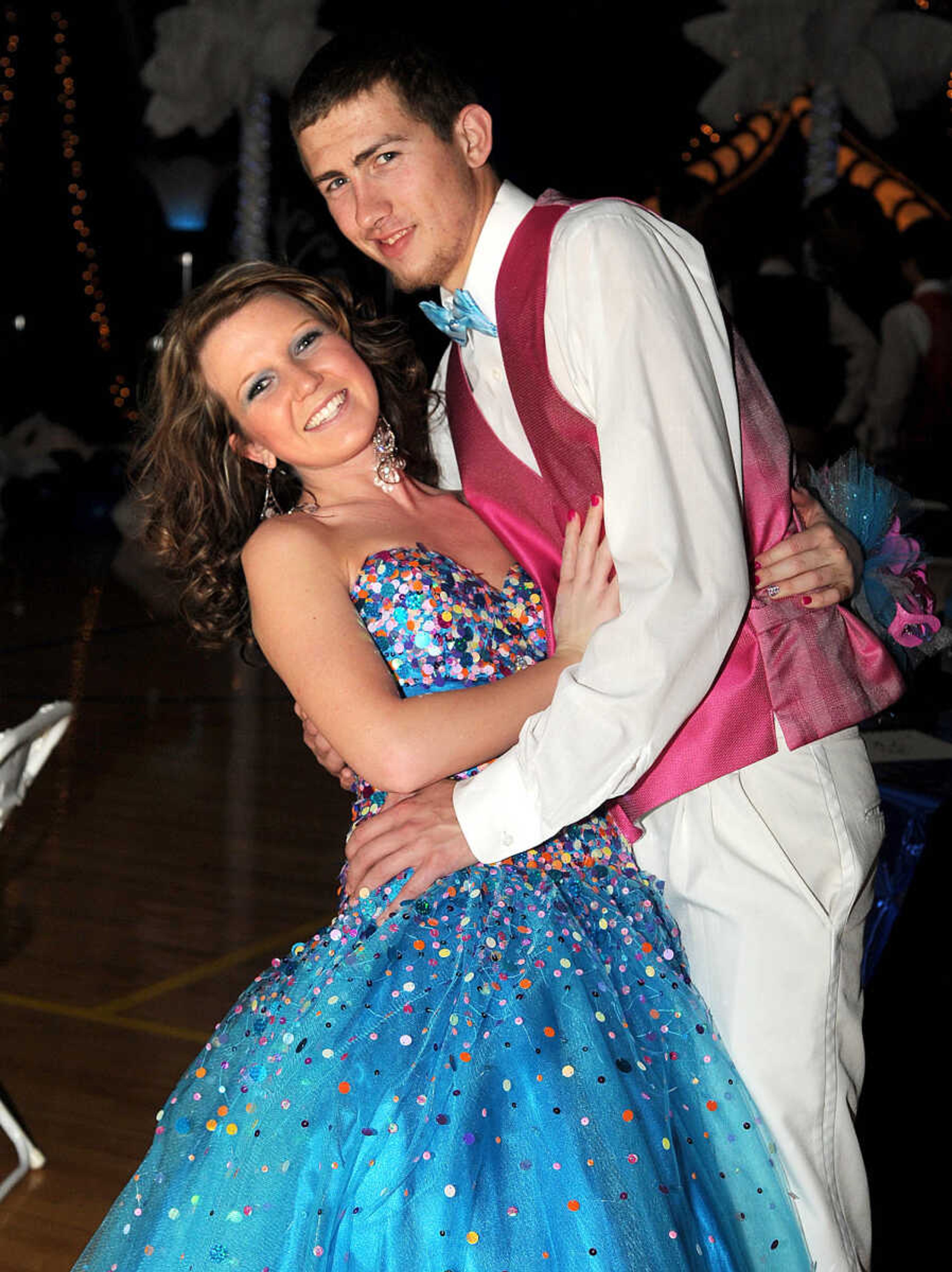 LAURA SIMON ~ lsimon@semissourian.com

Oran High School held its prom Saturday night, April 12, 2014, inside the school's gymnasium.