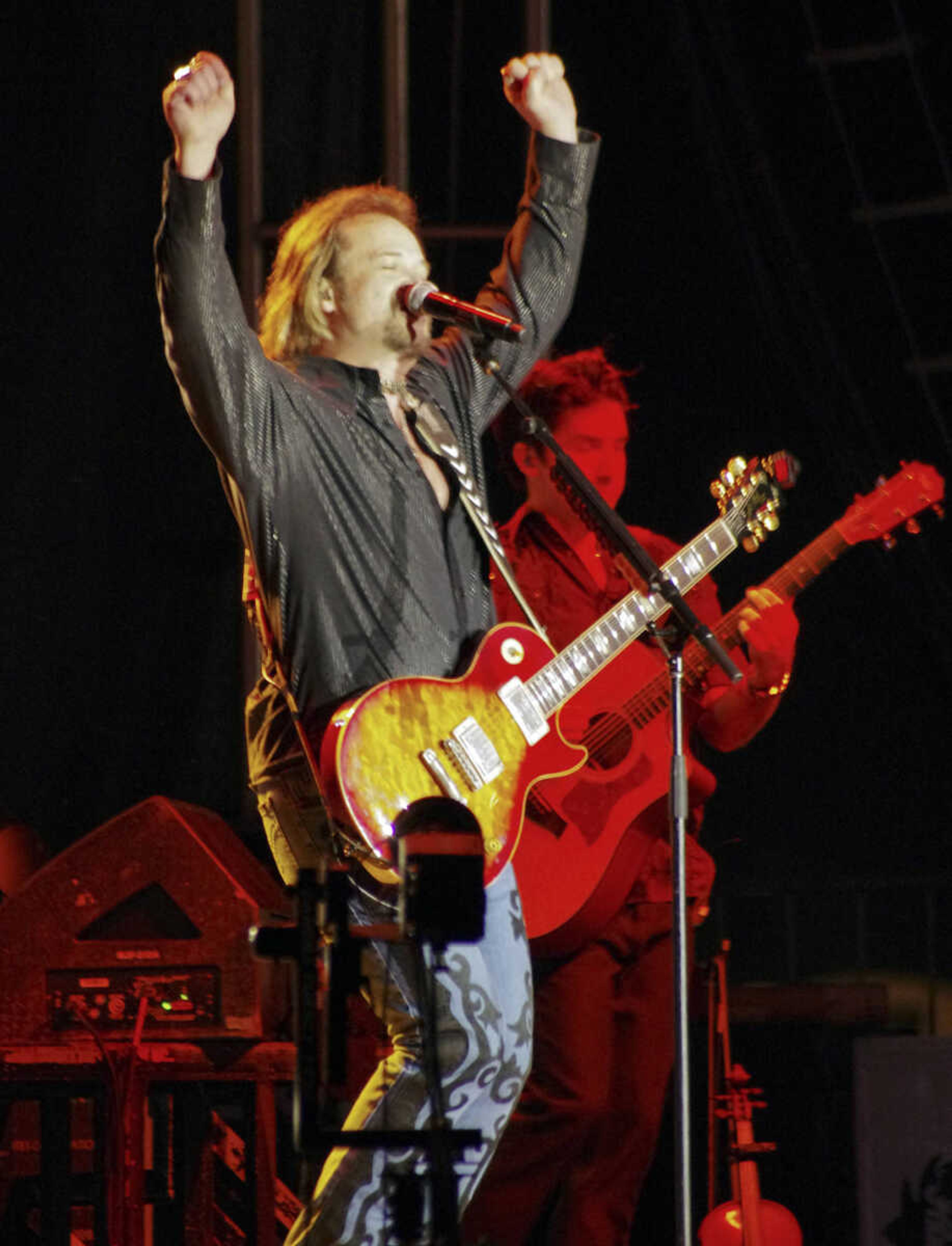 Country singer Travis Tritt  performs at the 155th annual SEMO District Fair Friday, September 14, at Arena Park in Cape Girardeau.