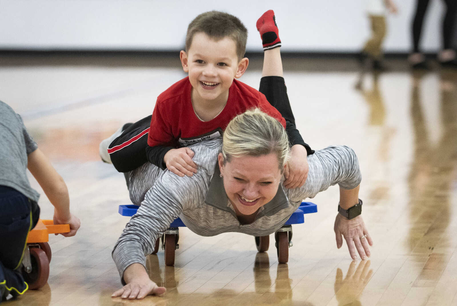 10th annual game night brings area mothers, sons to SportsPlex
