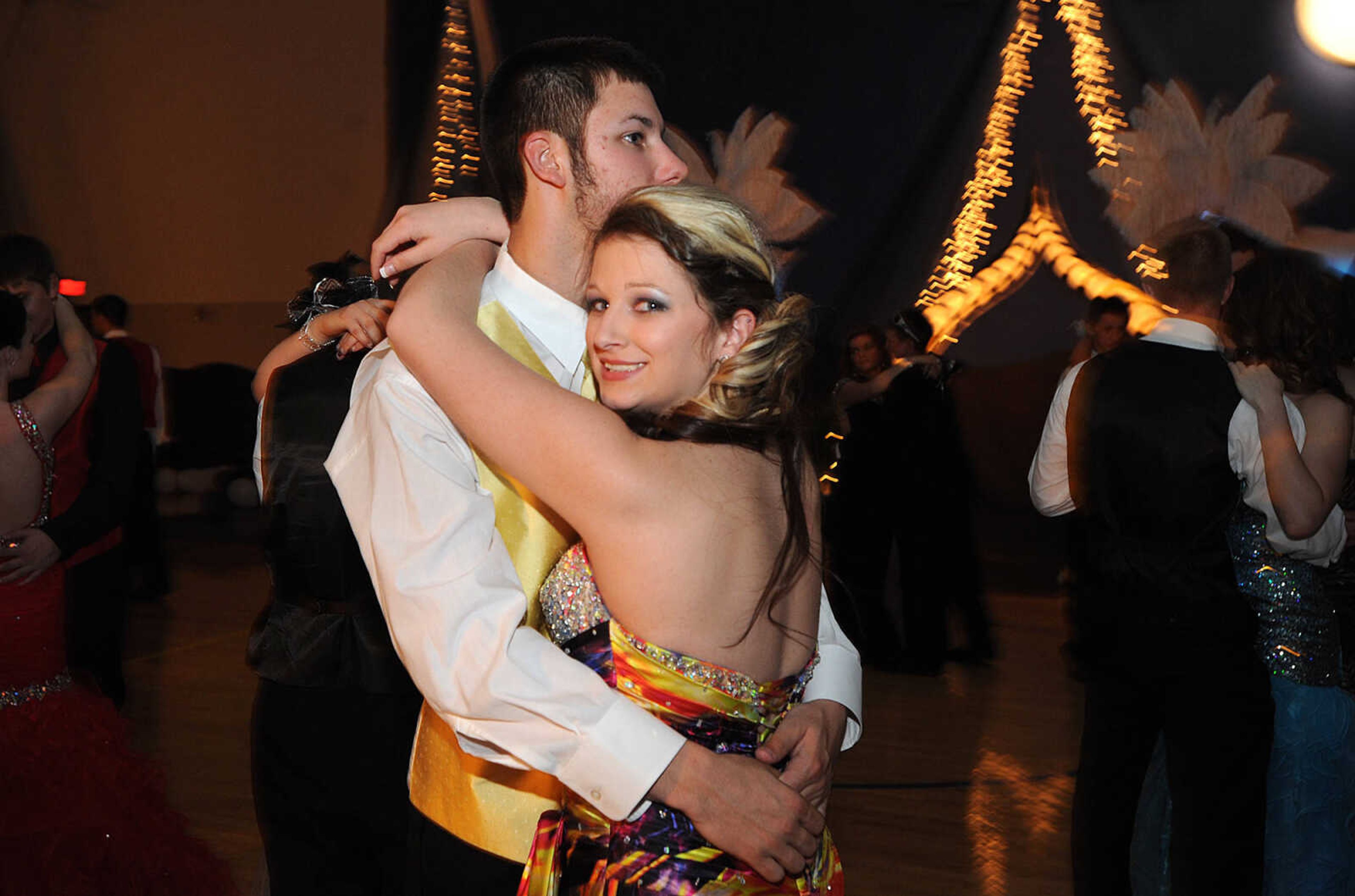 LAURA SIMON ~ lsimon@semissourian.com

Oran High School held its prom Saturday night, April 12, 2014, inside the school's gymnasium.