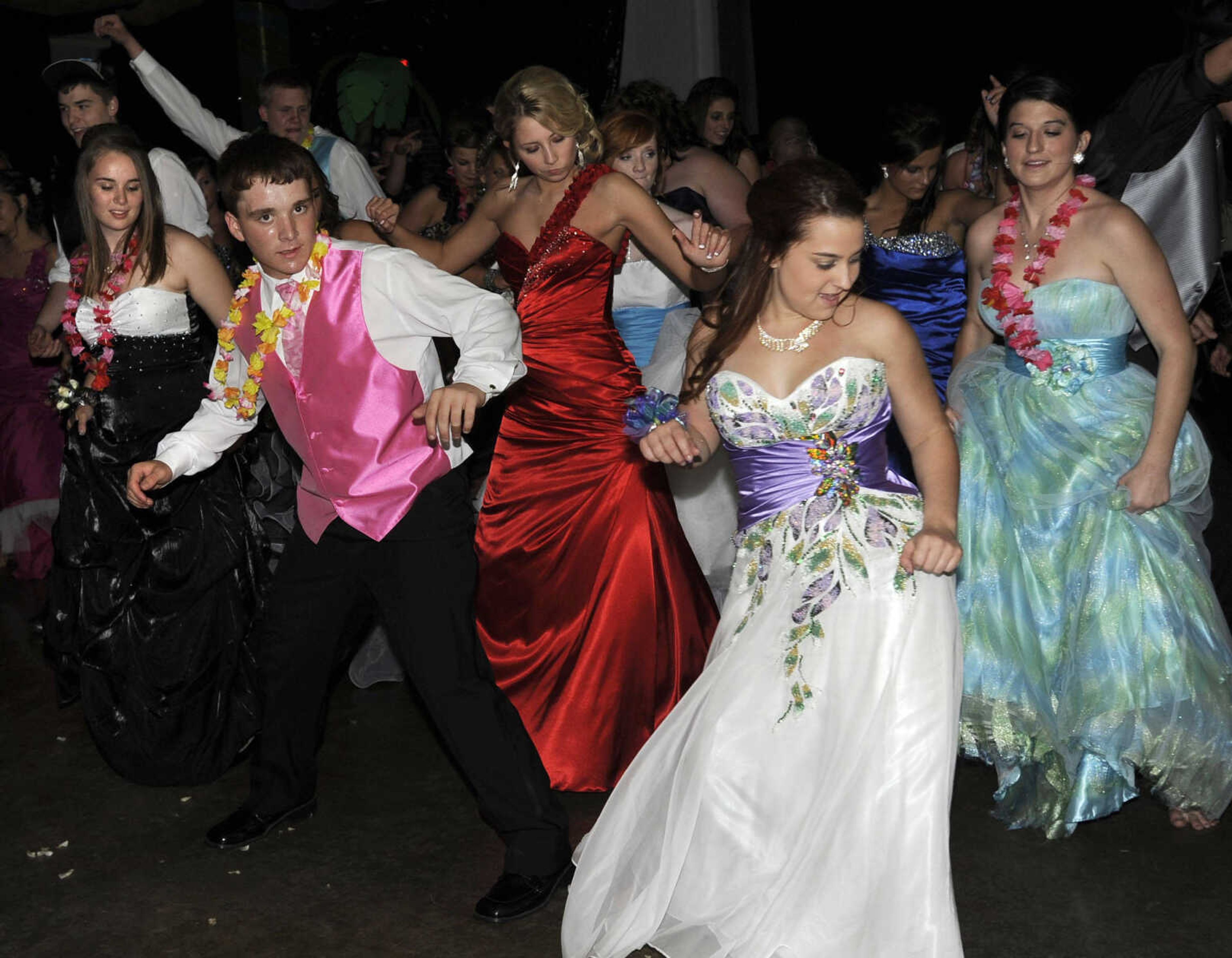 Leopold High School Prom, "A Night in Paradise," April 28, 2012.