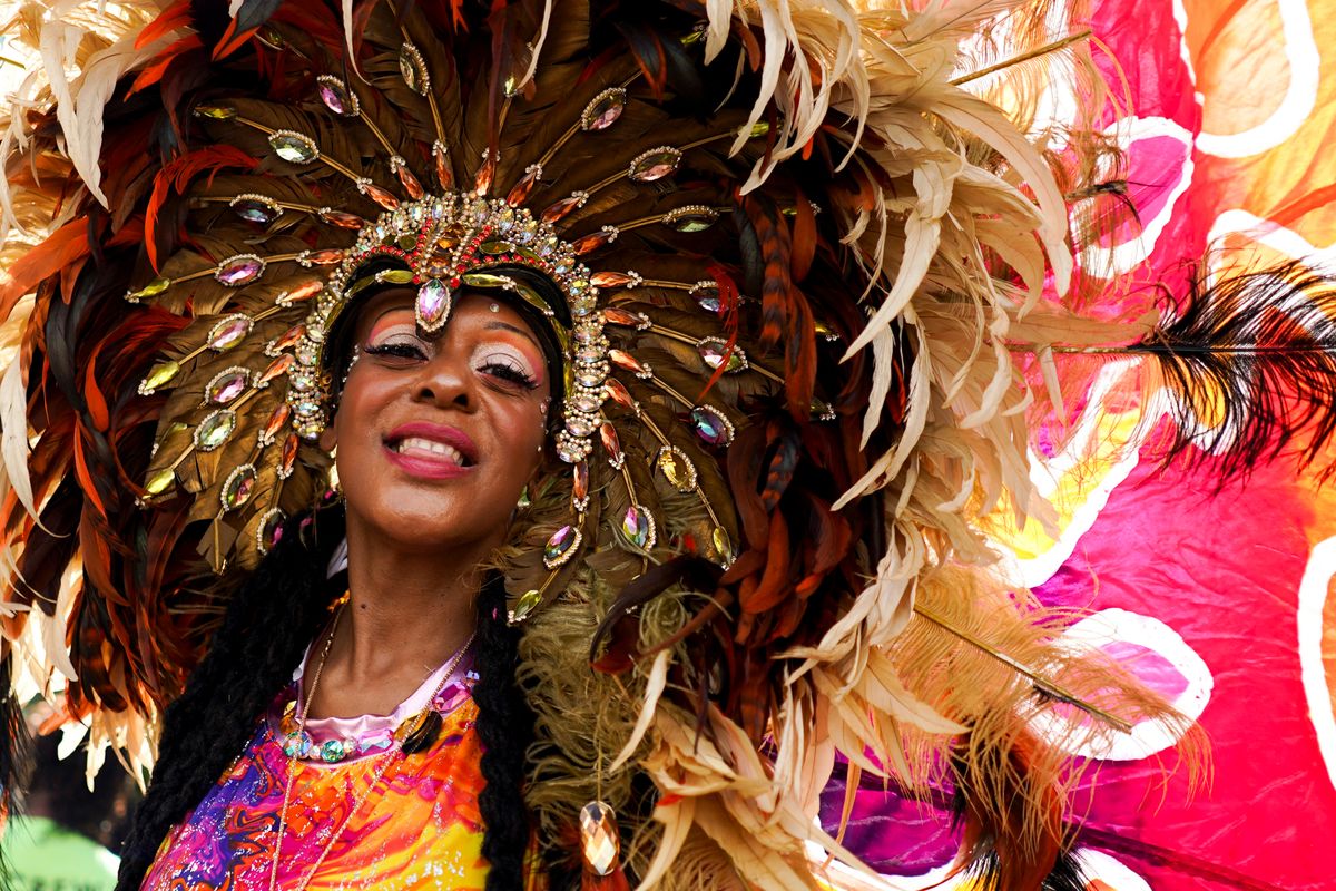 Photos show revelers celebrating Caribbean culture at London...