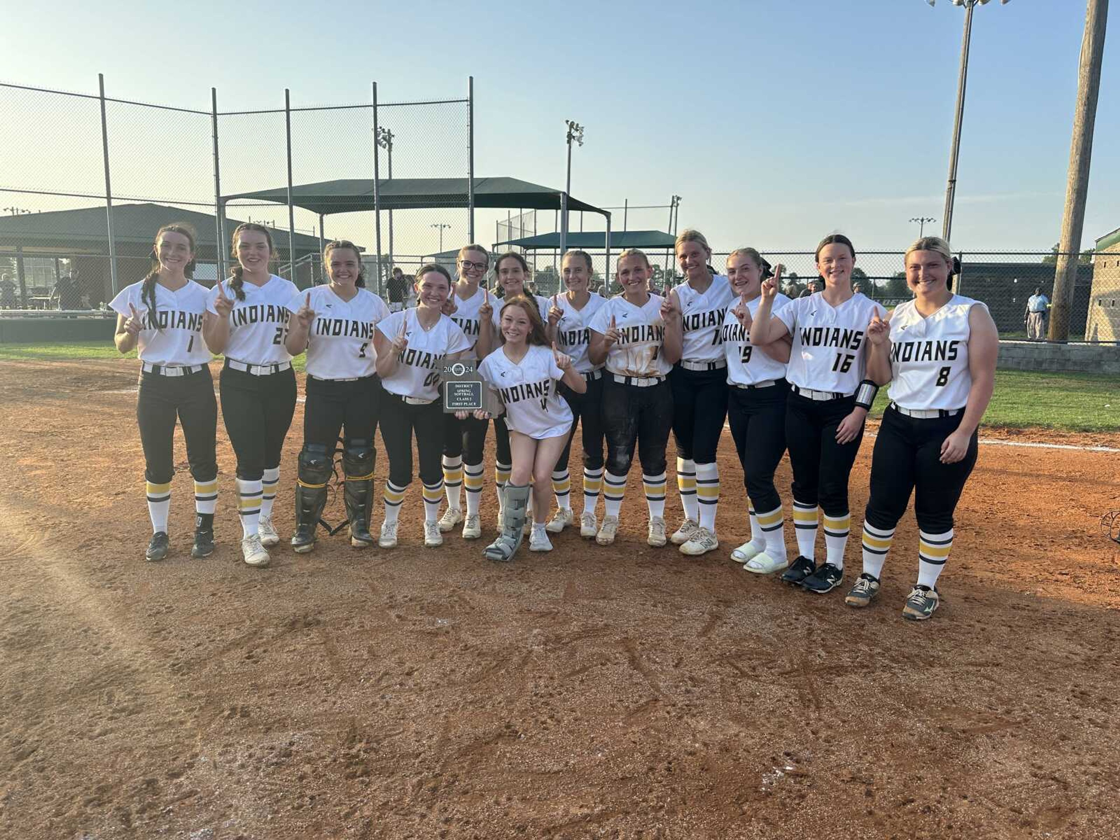 Kennett Lady Indians, 2024 MHSAA Class 2 District 1 champions.