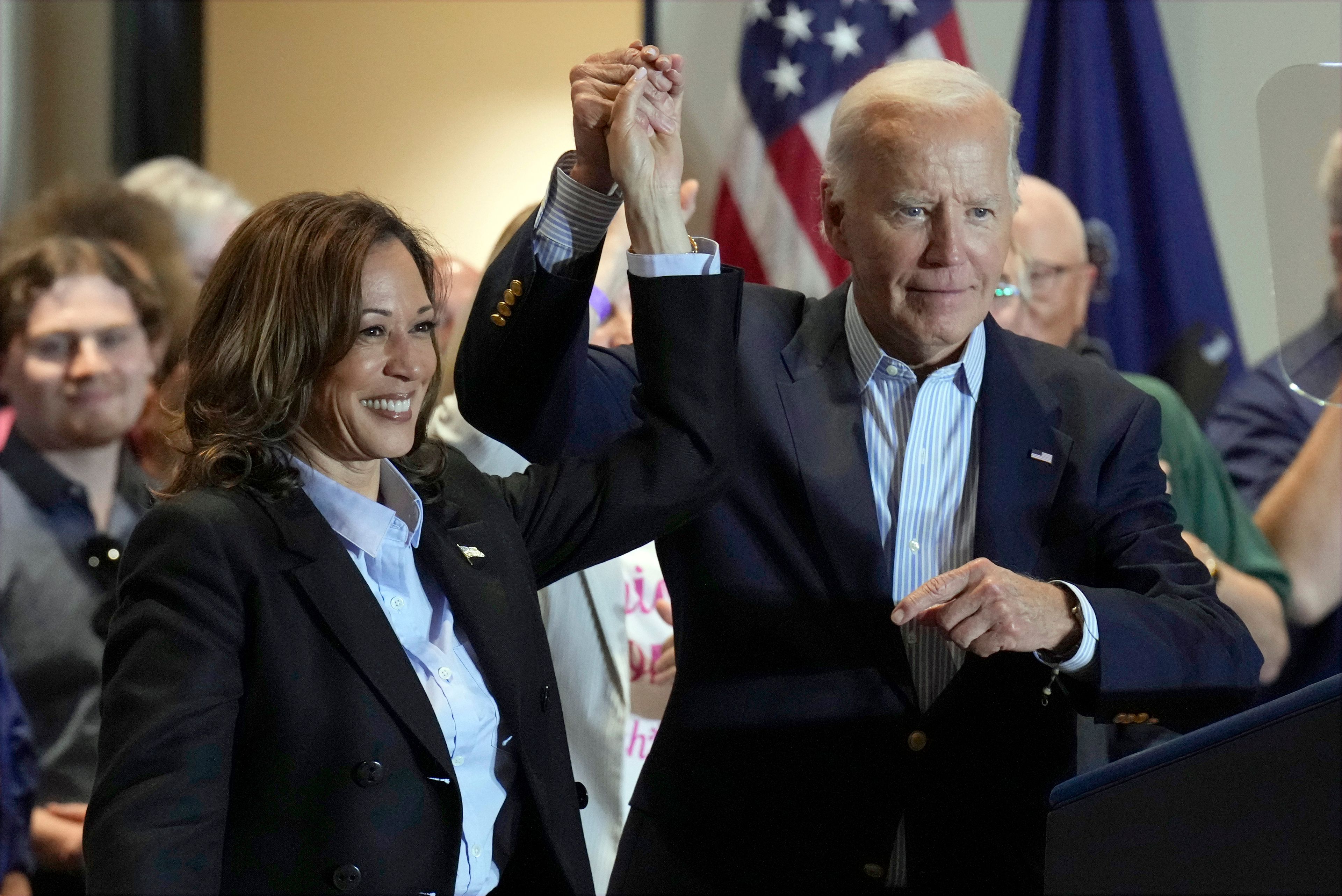 Biden pledged to campaign hard for Harris. So far, he's been mostly a no-show