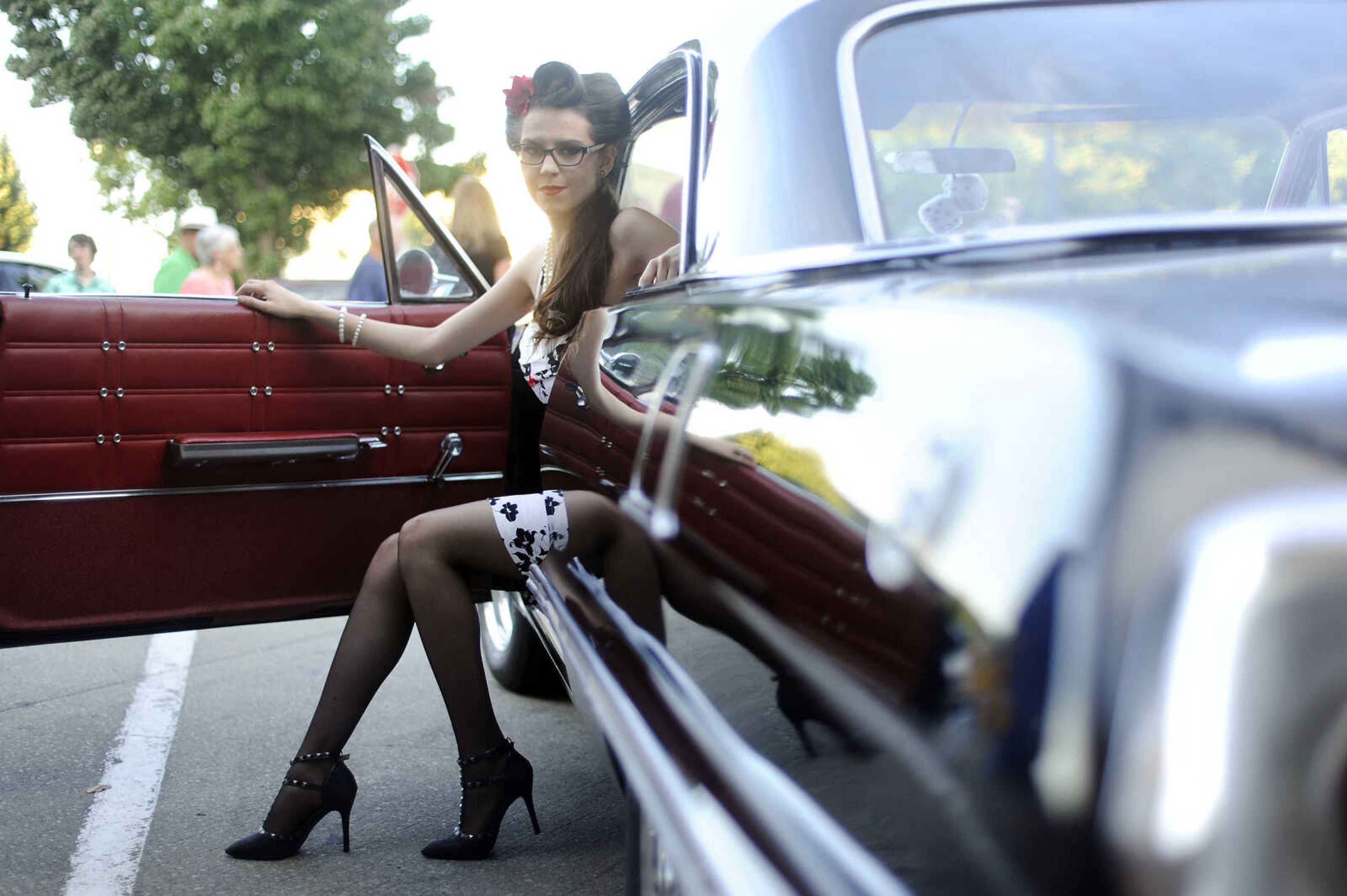 LAURA SIMON ~ lsimon@semissourian.com

Anna Lewis poses for a photo during the Perryville Pin-Up contest on Saturday, Sept 3, 2016, in Perryville, Missouri.