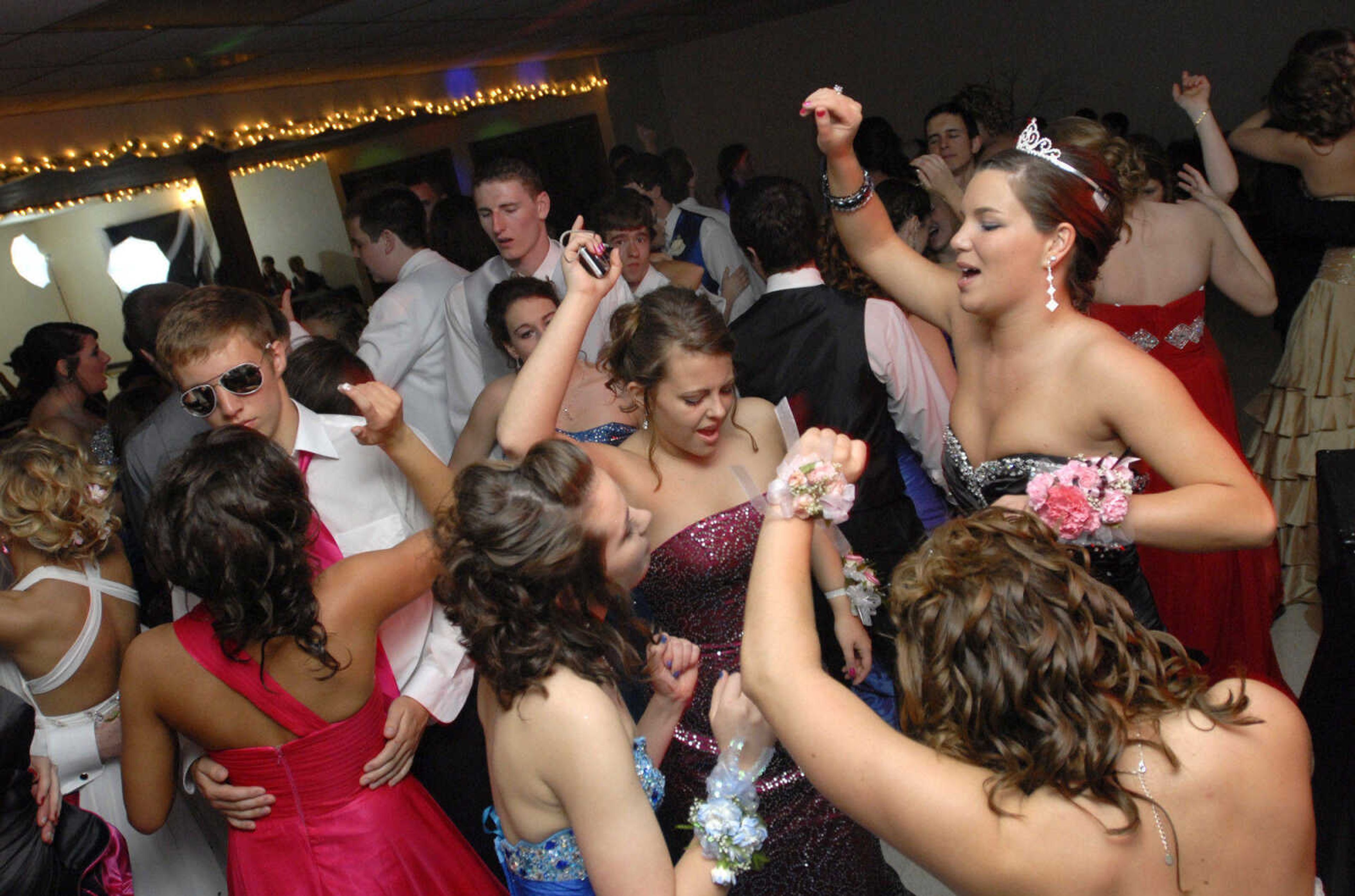 KRISTIN EBERTS ~ keberts@semissourian.com

Saxony Lutheran held their 2011 prom, titled "A Night Behind the Mask," at the Knights of Columbus Hall in Jackson on Saturday, April 9.